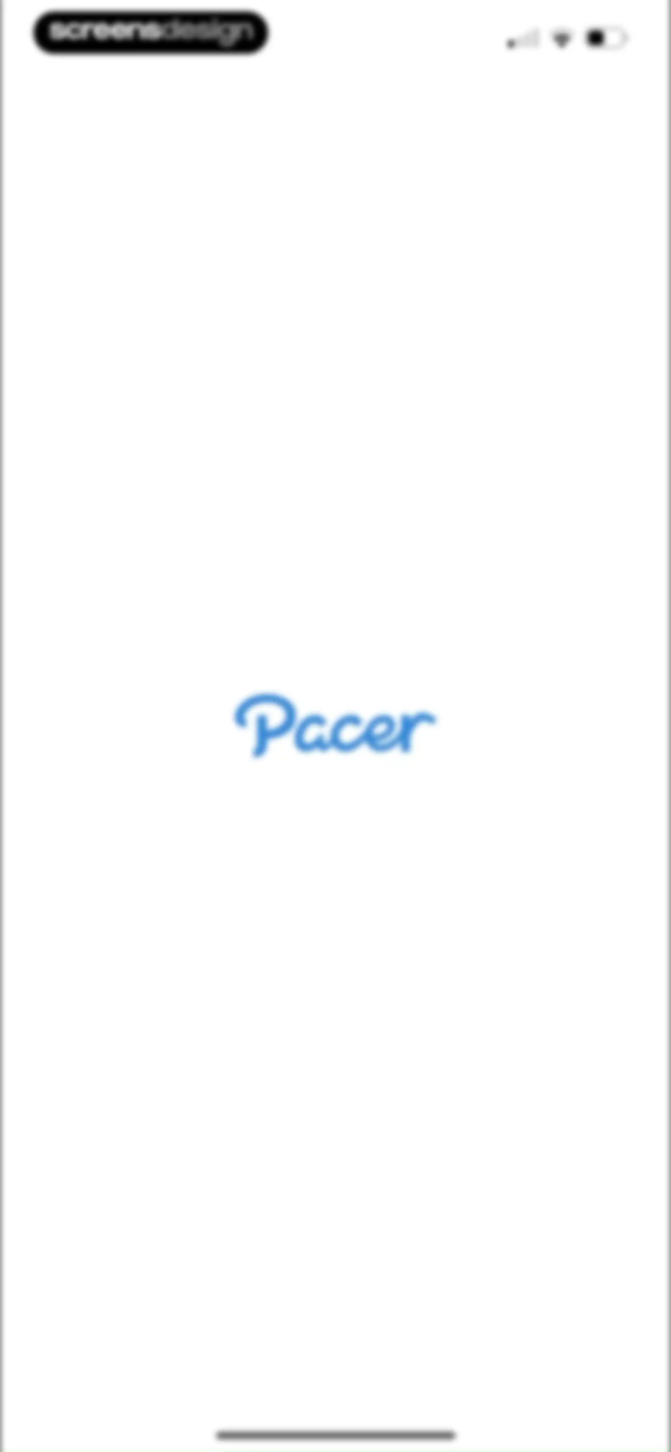 Pacer Pedometer Step Counter screen 1