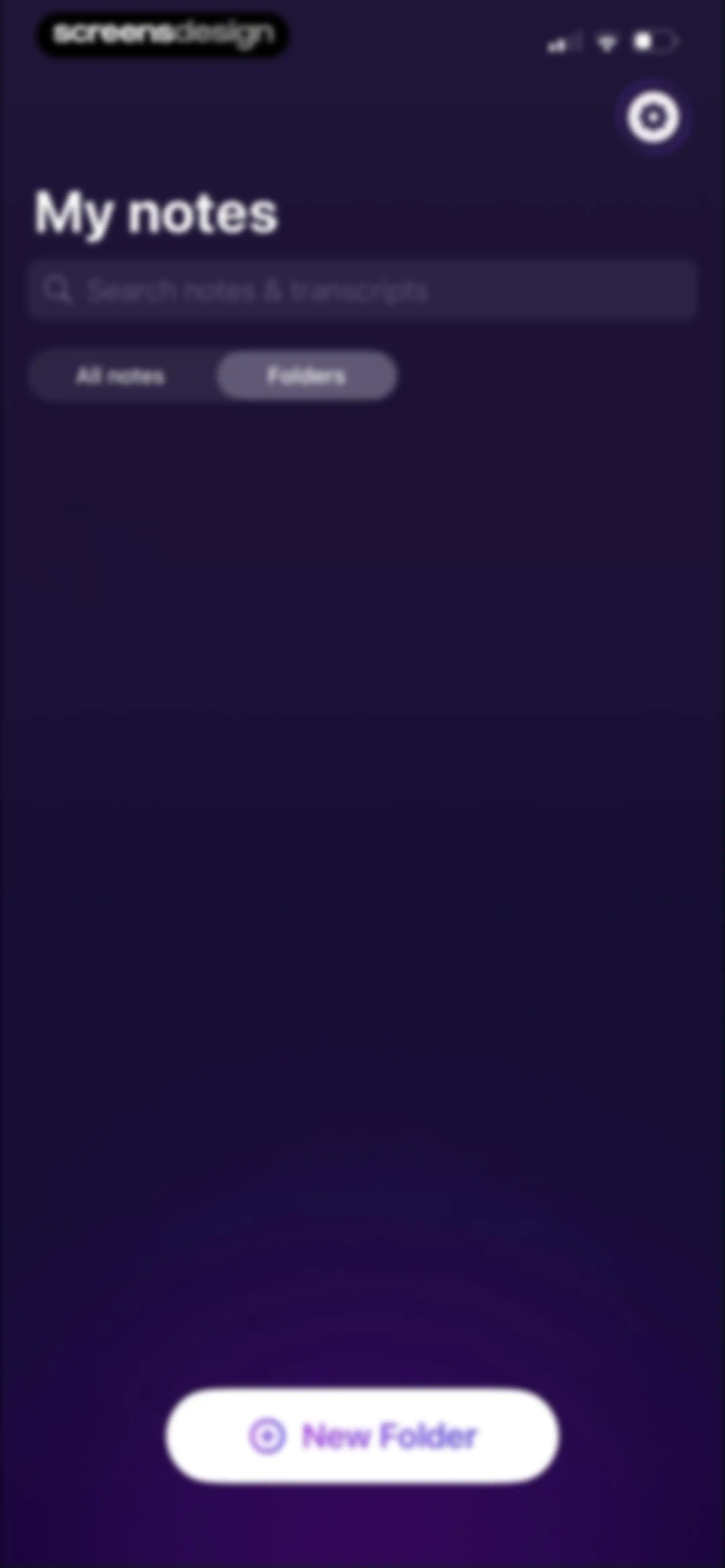 Kiwi AI - Notetaker screen 60