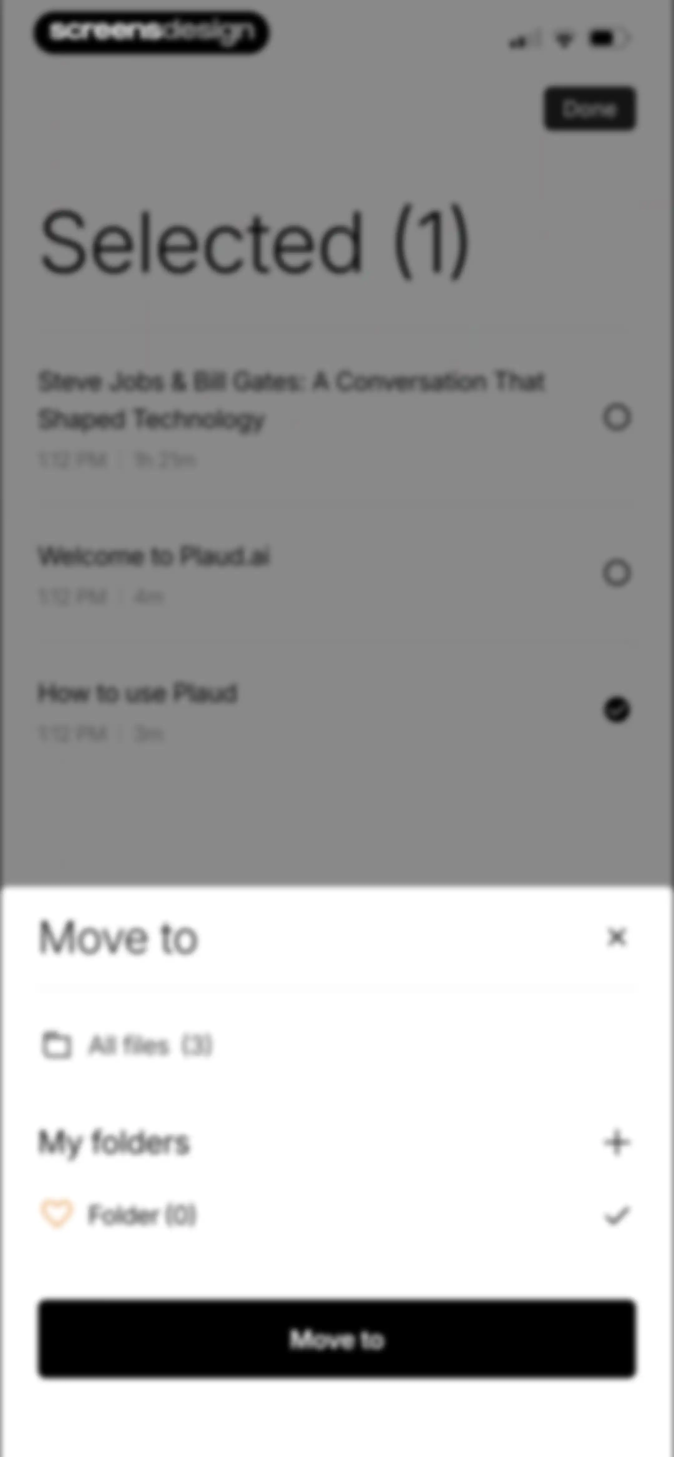 Plaud: AI Note Taker screen 58
