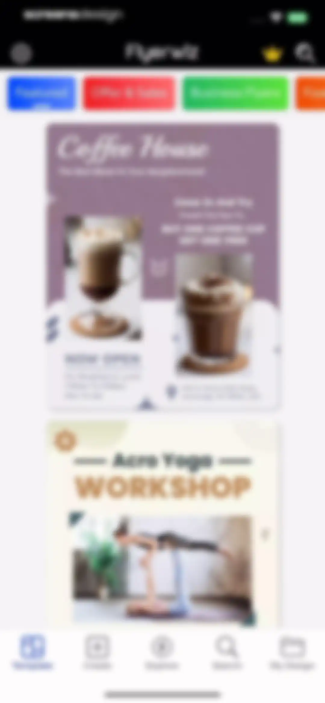 Flyer Maker + Poster Maker screen 9