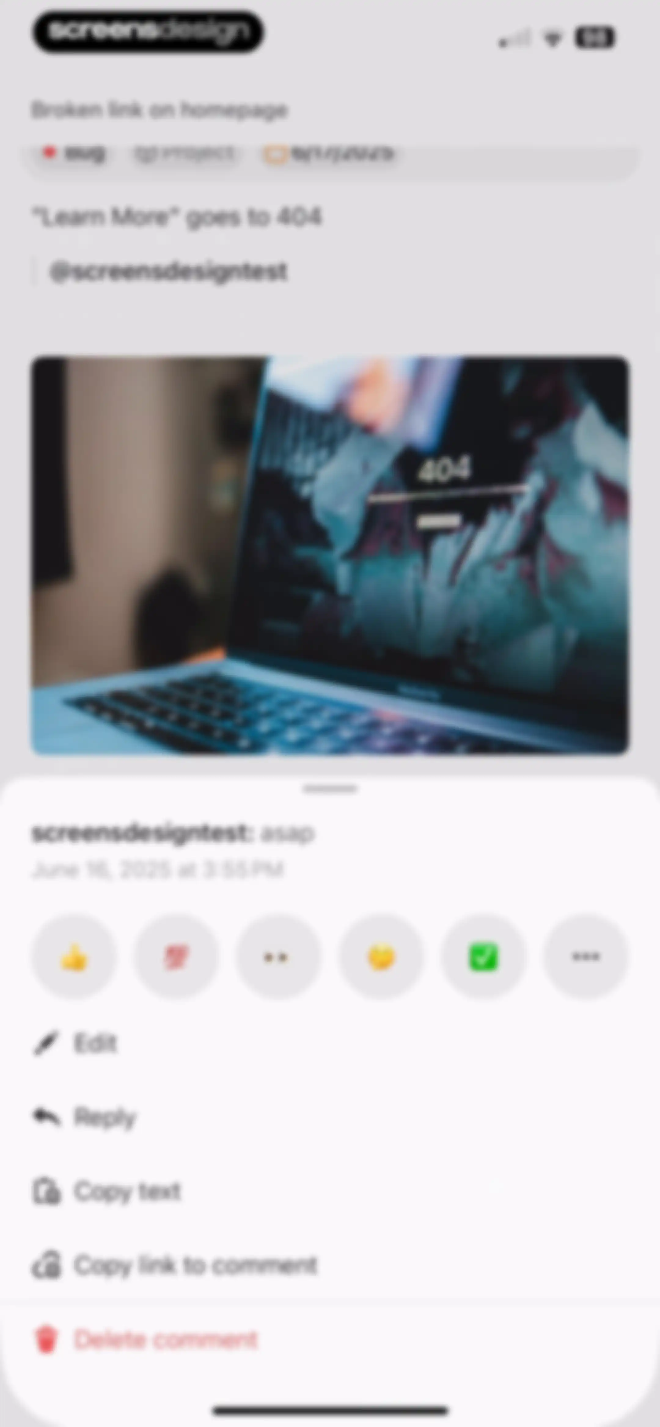 Linear Mobile screen 31