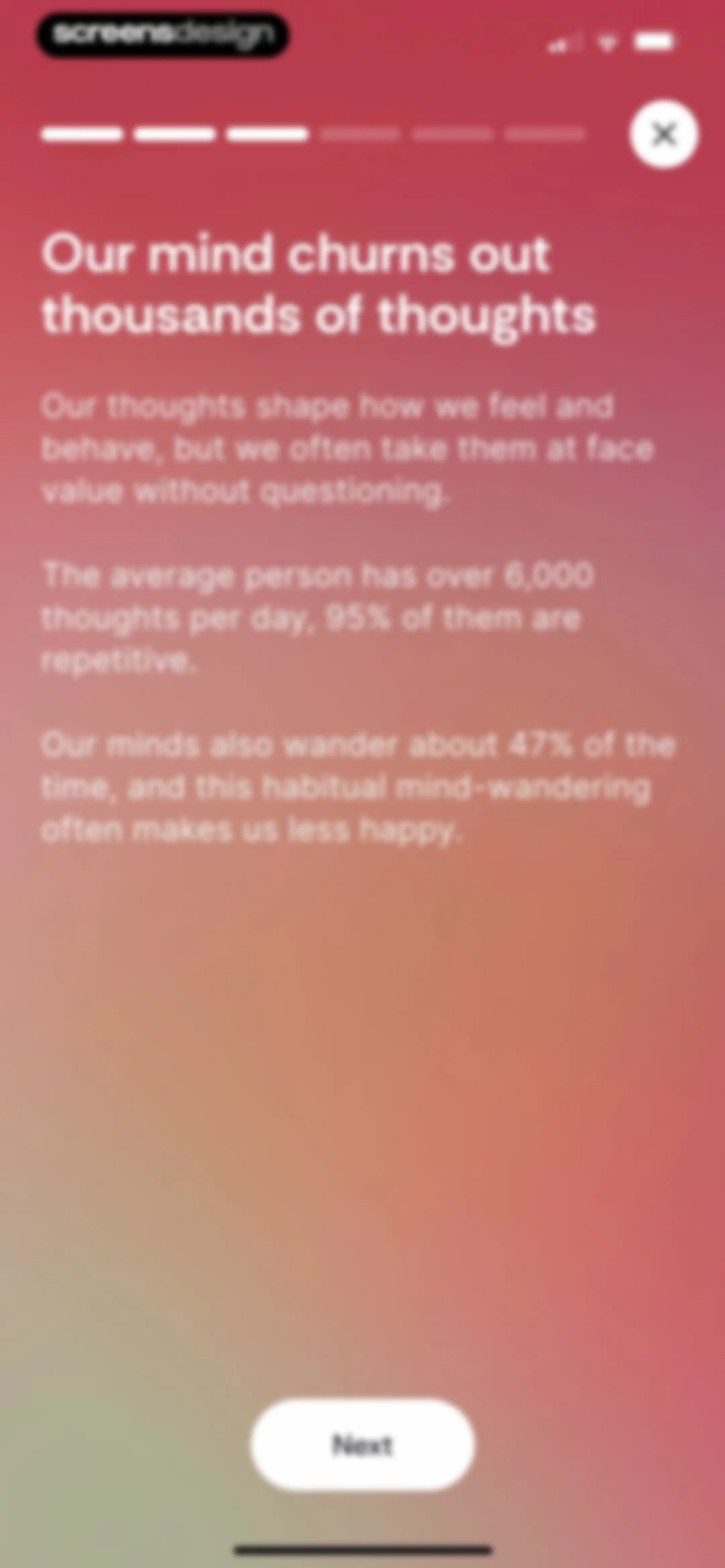 Lightly: Wellbeing Coaching screen 84