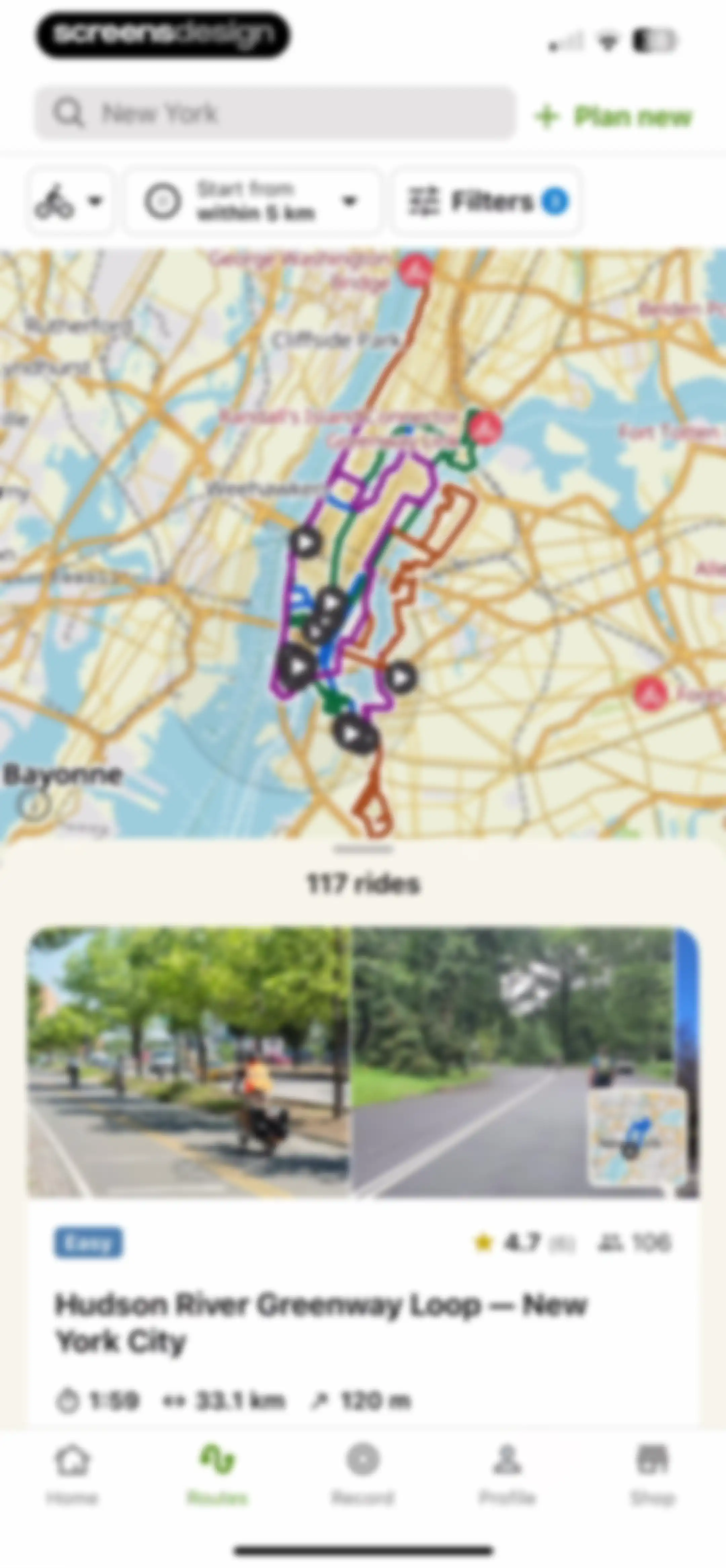 komoot - hike, bike & run screen 69
