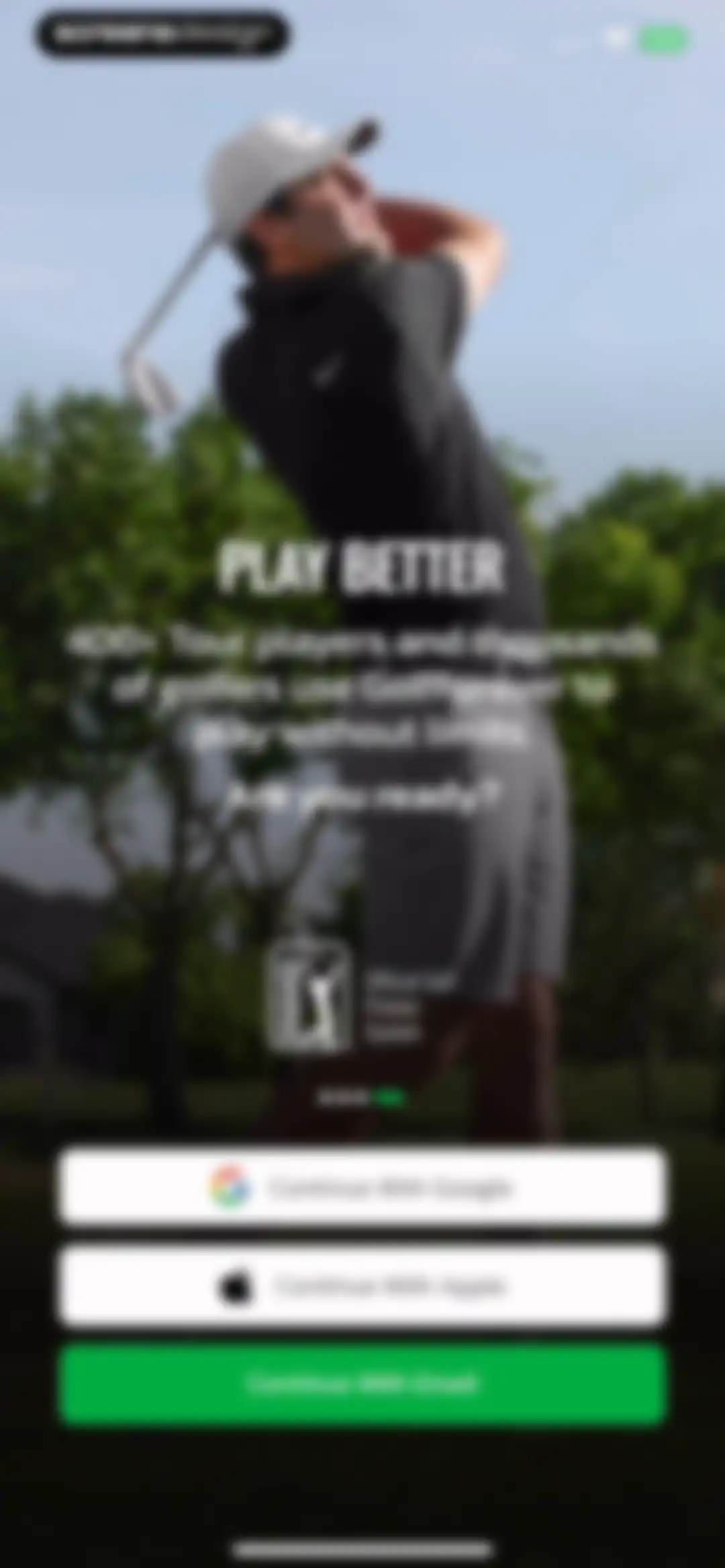 GOLFFOREVER screen 6