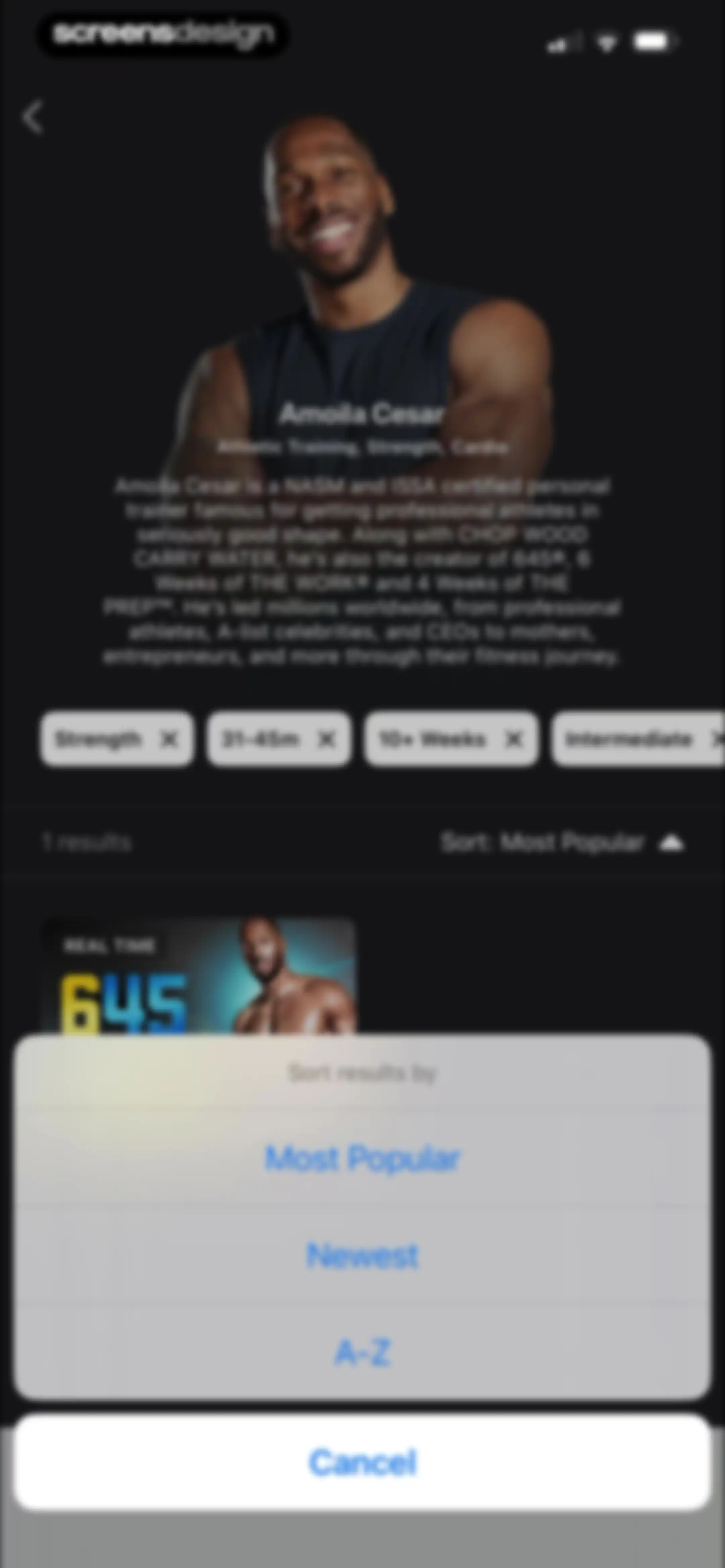 BODi Home Fitness & Workouts screen 50