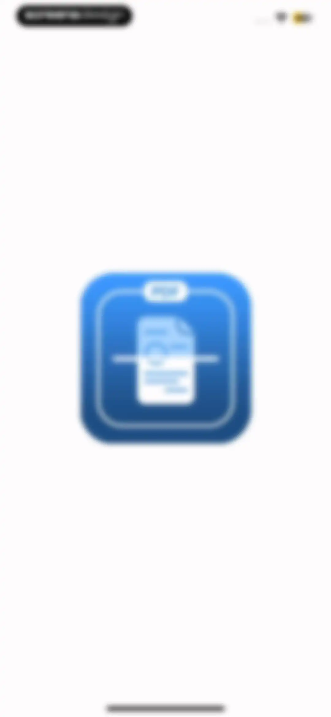 Scanner App To PDF screen 1