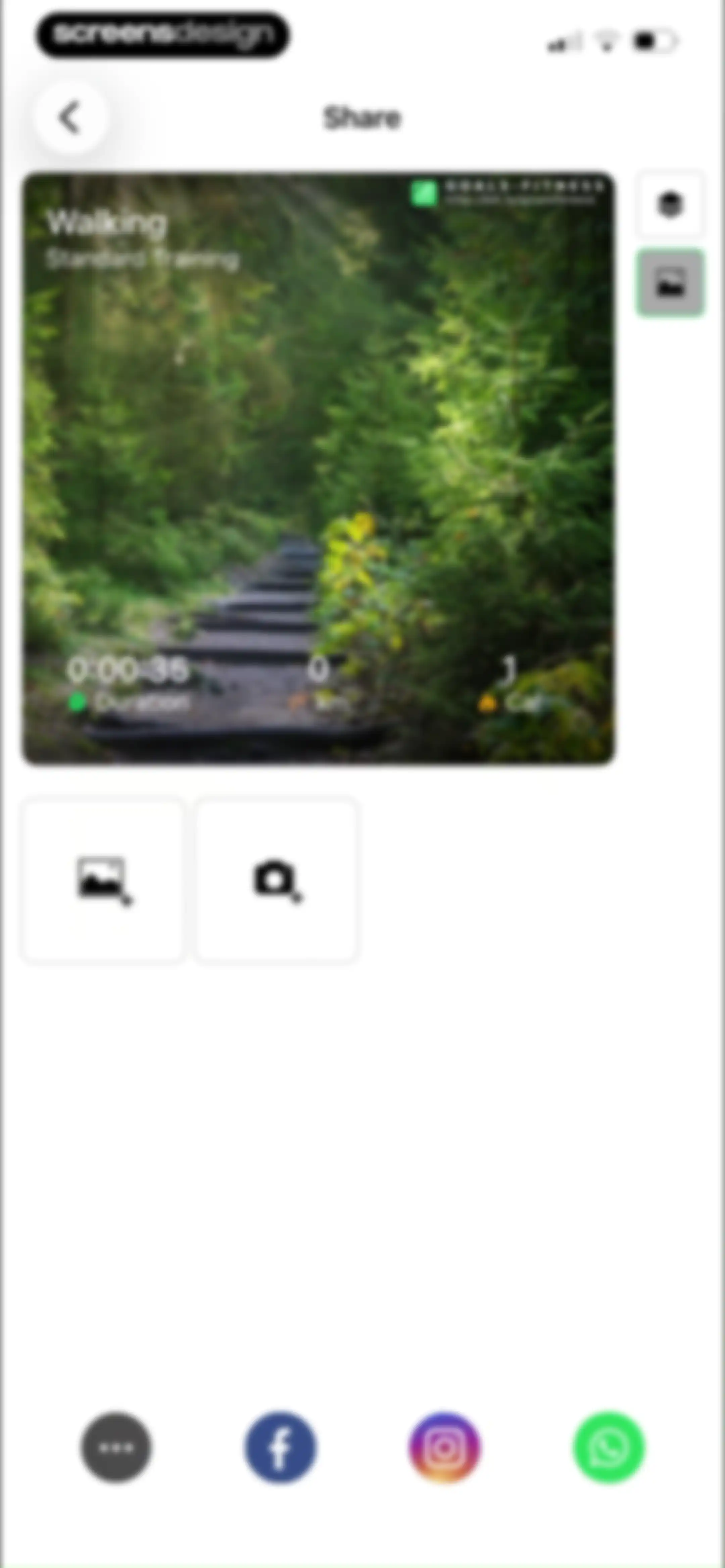 Running Walking Tracker Goals screen 38