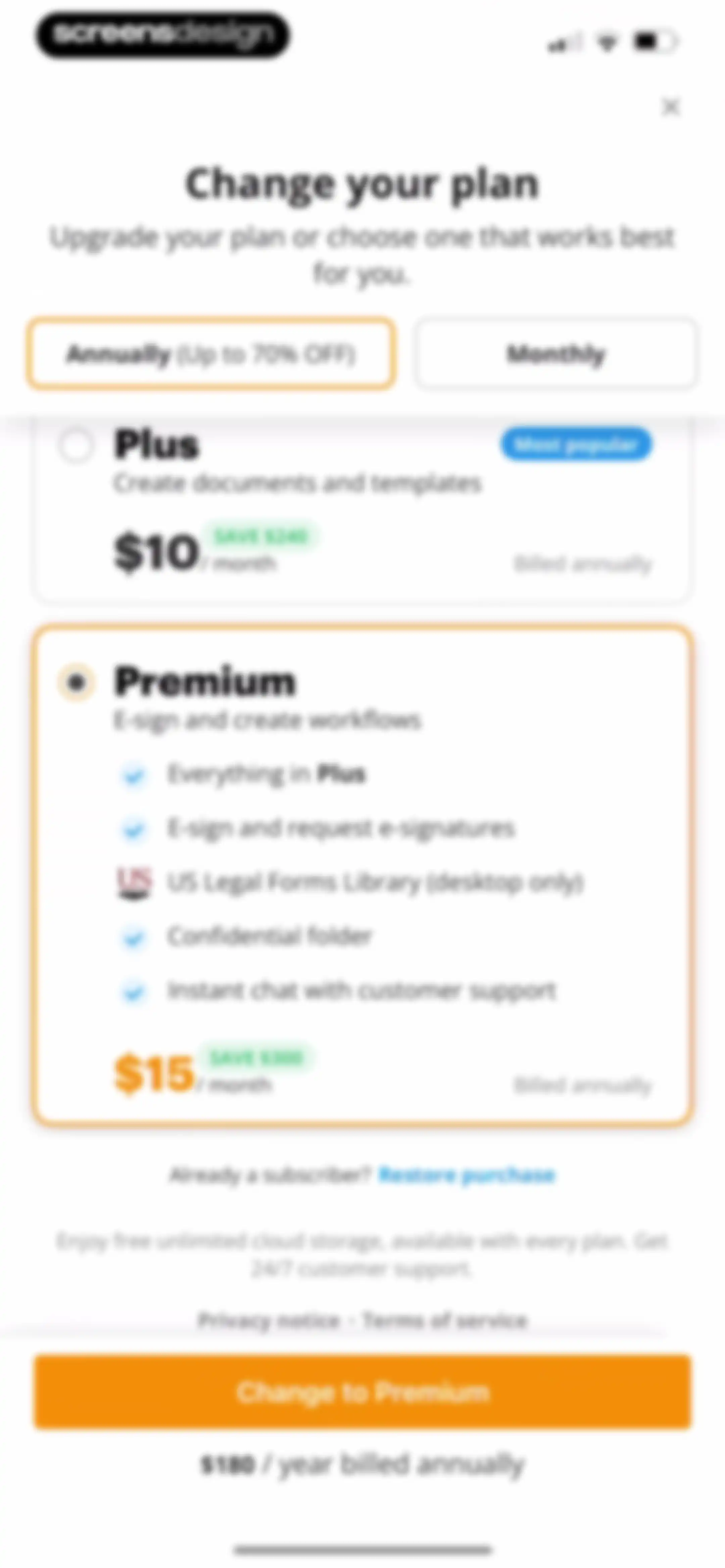pdfFiller: edit PDF documents screen 142