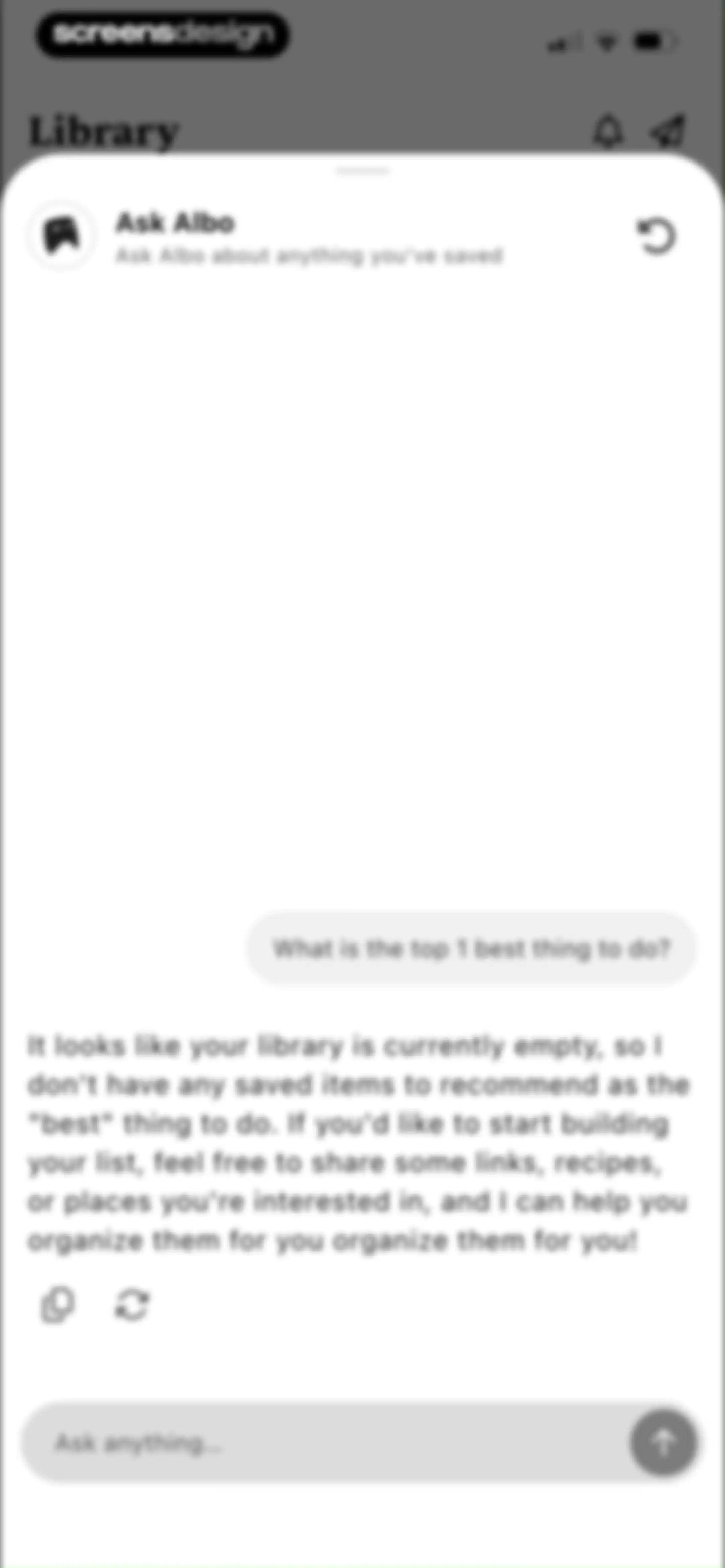 Albo: Save & Organize screen 59