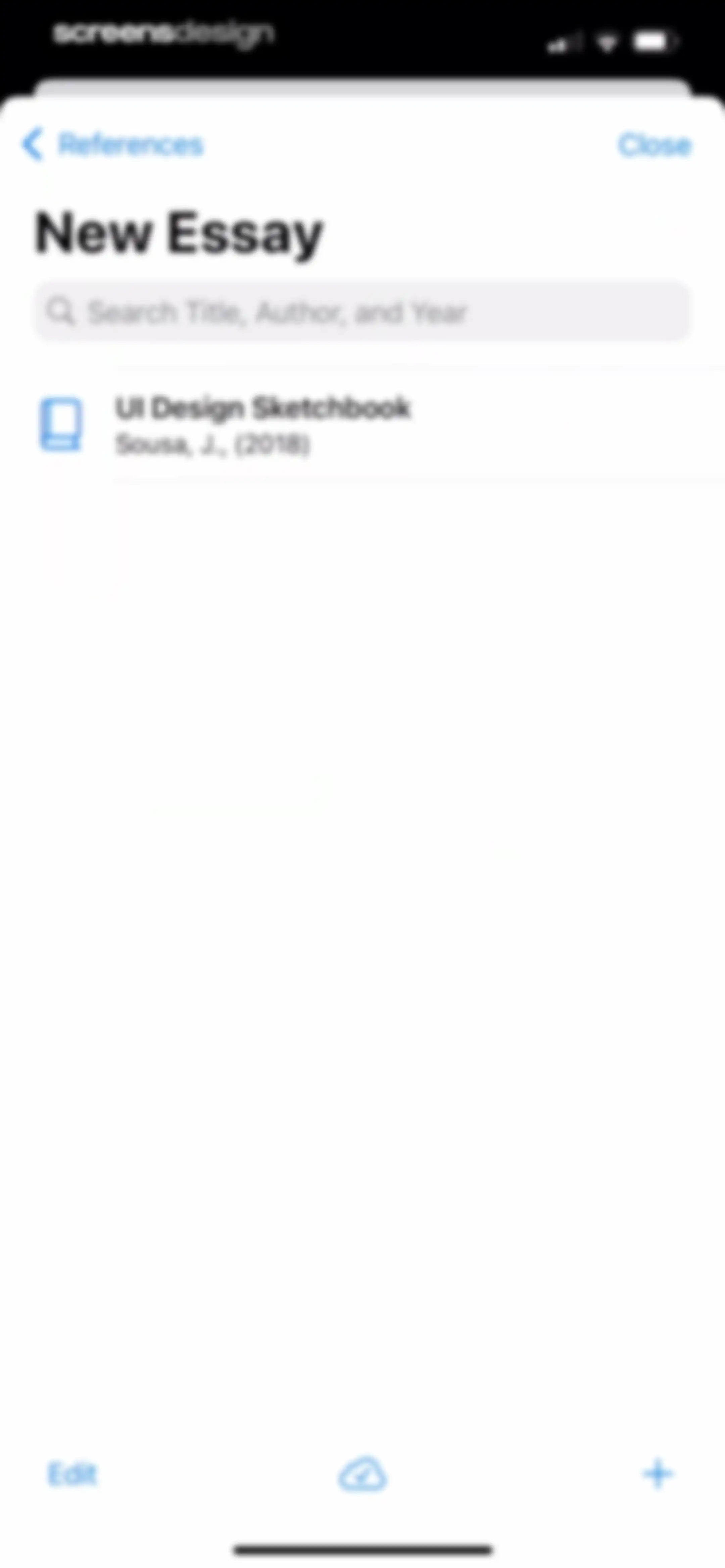 Essayist: Academic Writing App screen 22