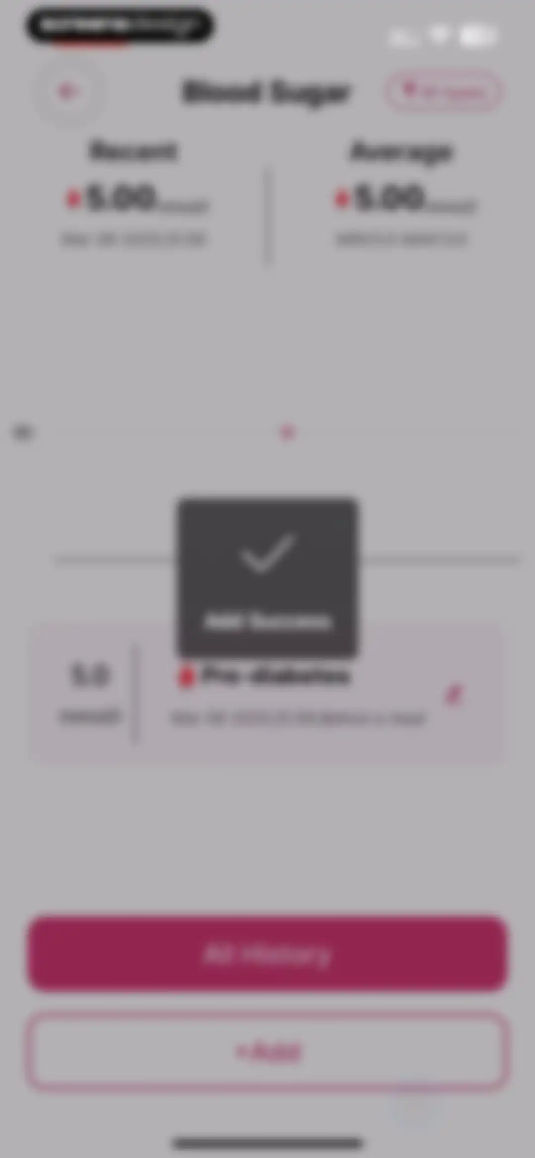 Blood Pressure-Monitor Tracker screen 55