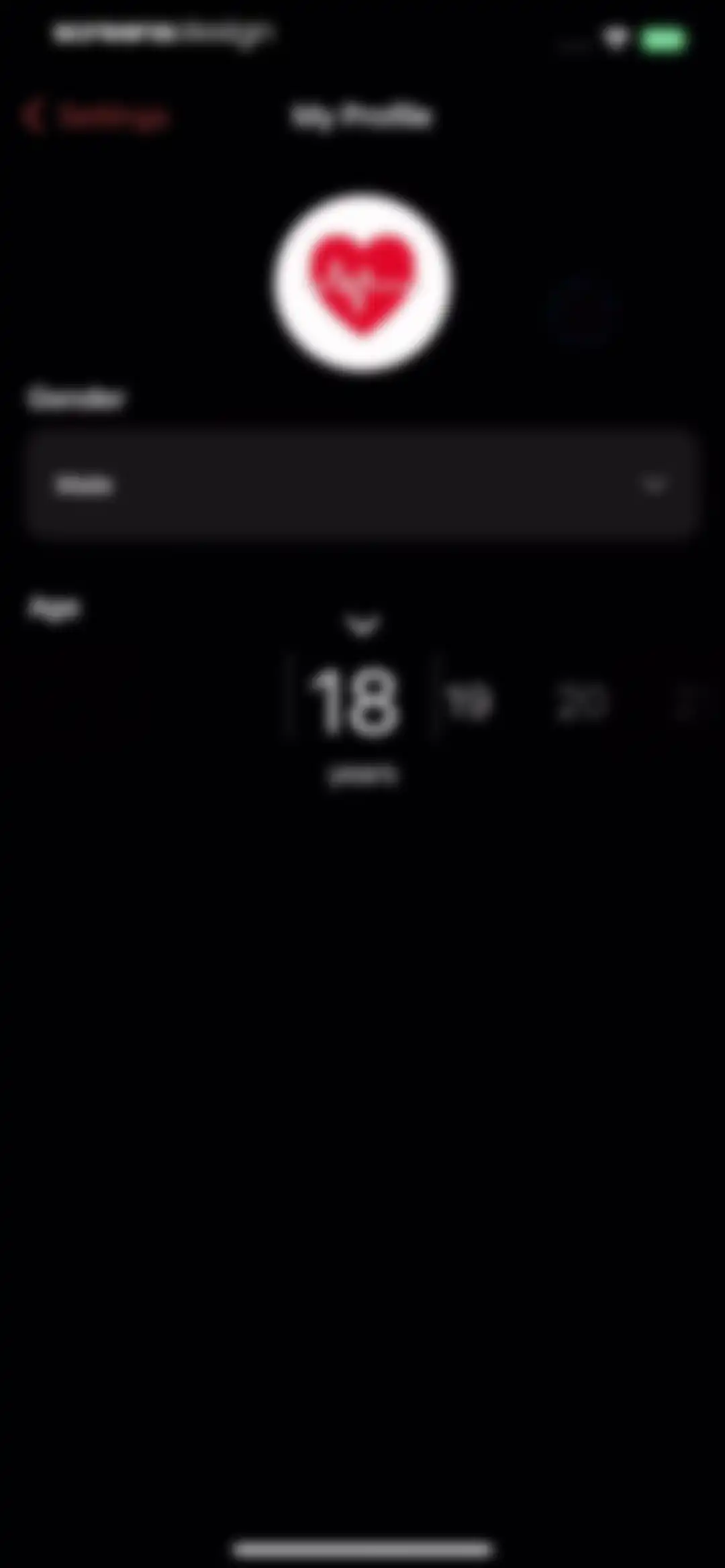 Check Heart Rate Now screen 19