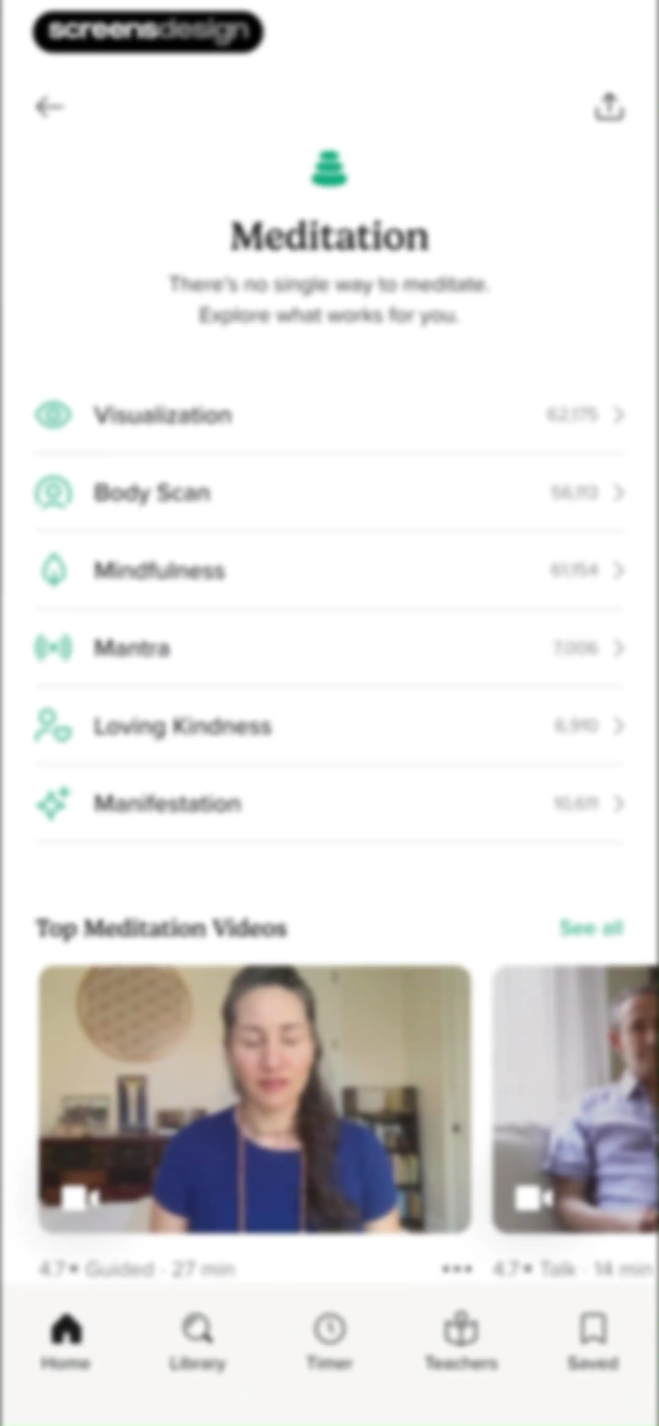 Insight Timer: Meditate, Sleep screen 103