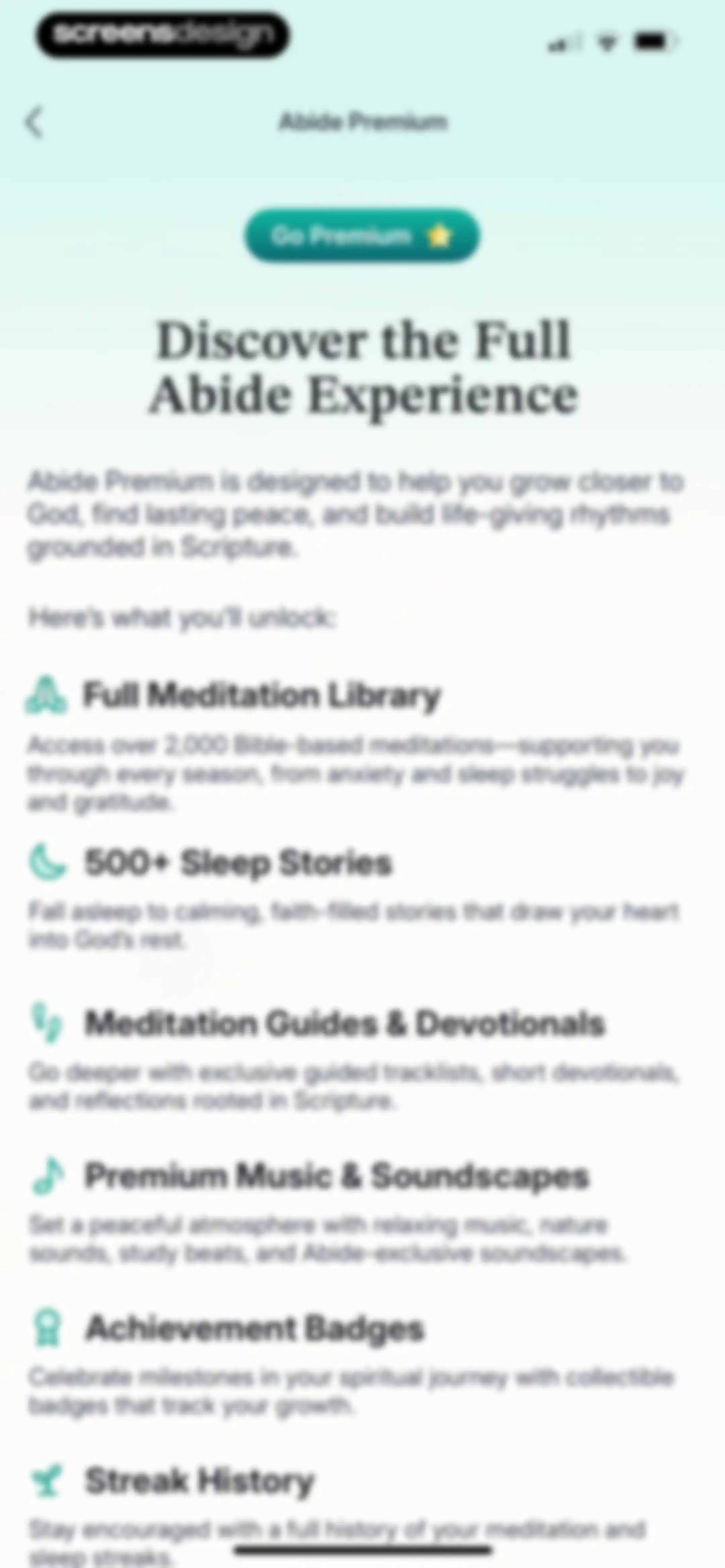 Abide: Bible Prayer Meditation screen 12