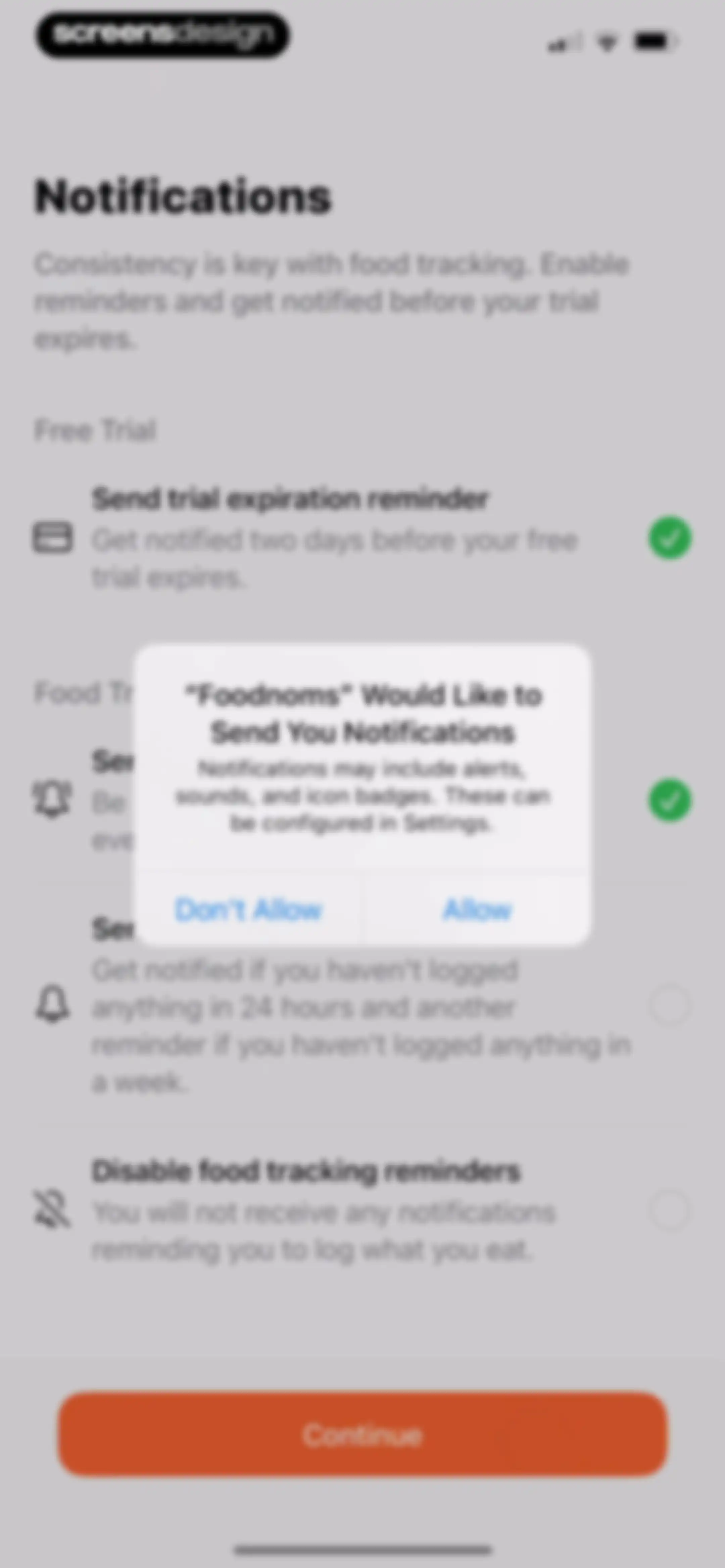 Nutrition Tracker: Foodnoms screen 30