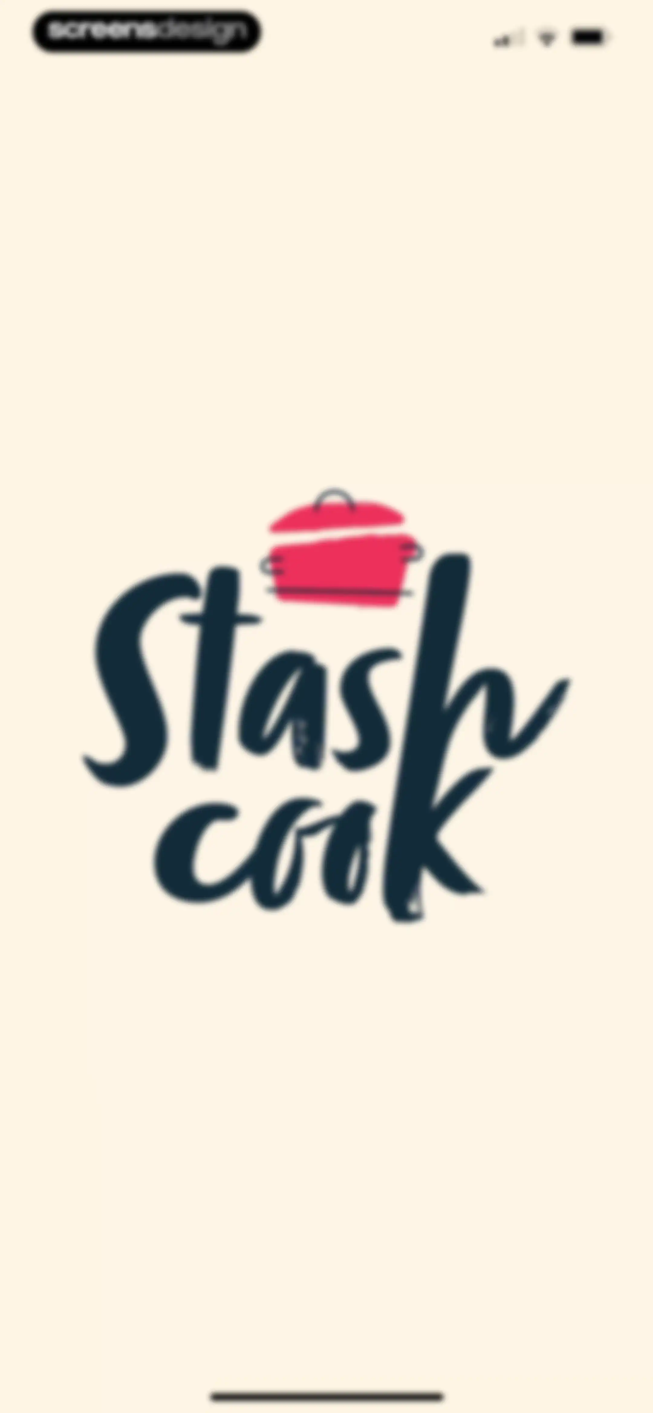 Stashcook: Recipe Keeper screen 1