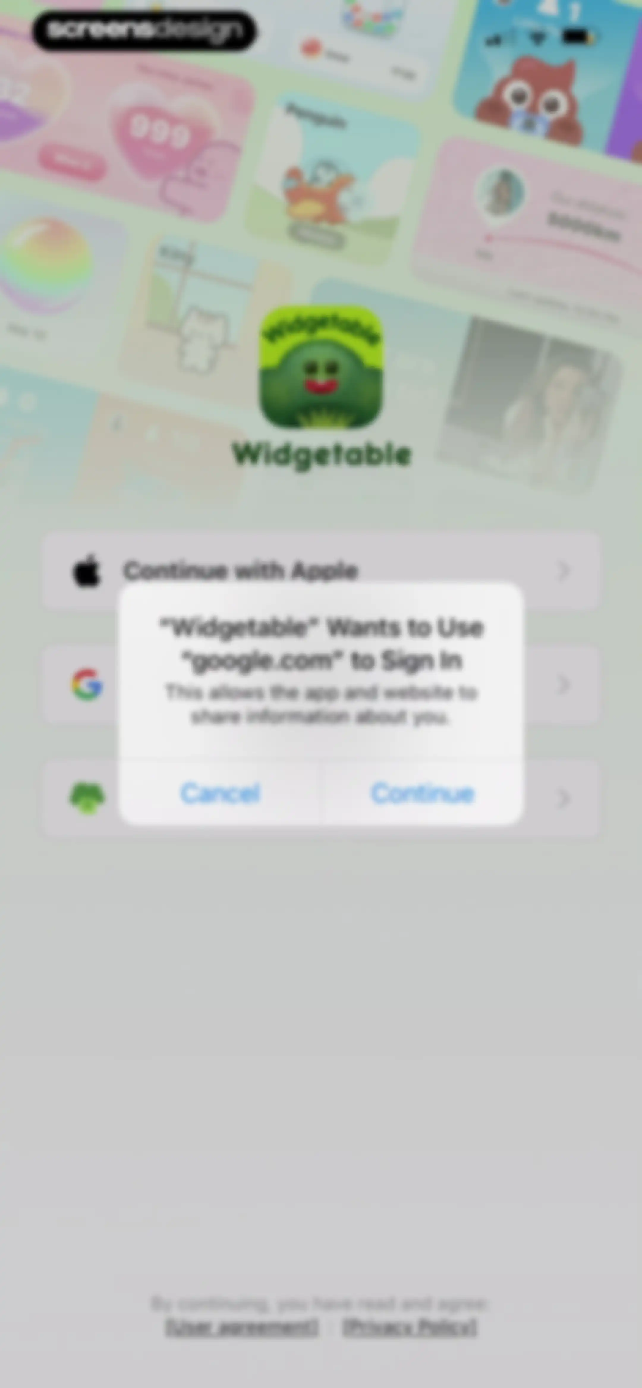 Widgetable: Besties & Couples screen 4