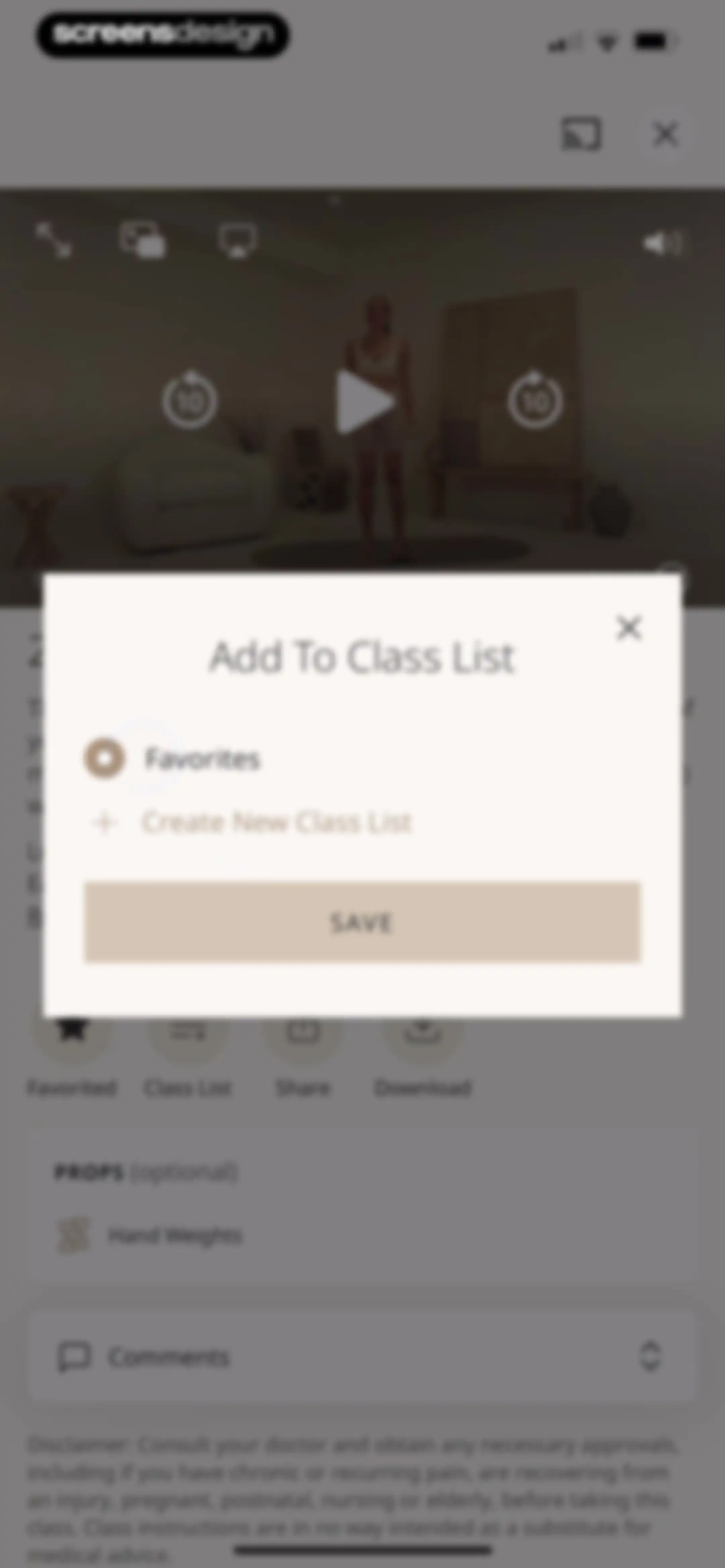 MWH: Fitness + Wellness screen 26