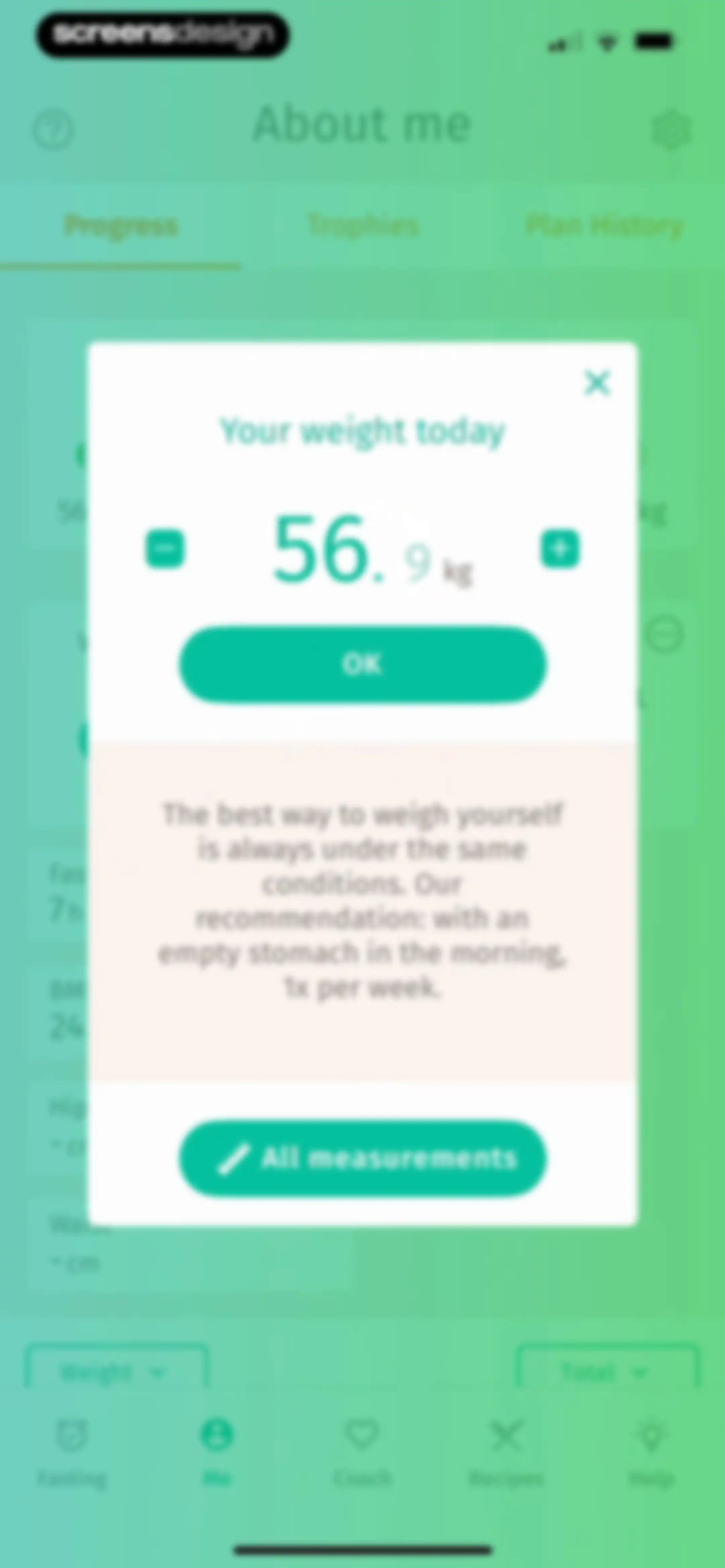 BodyFast: Intermittent Fasting screen 138