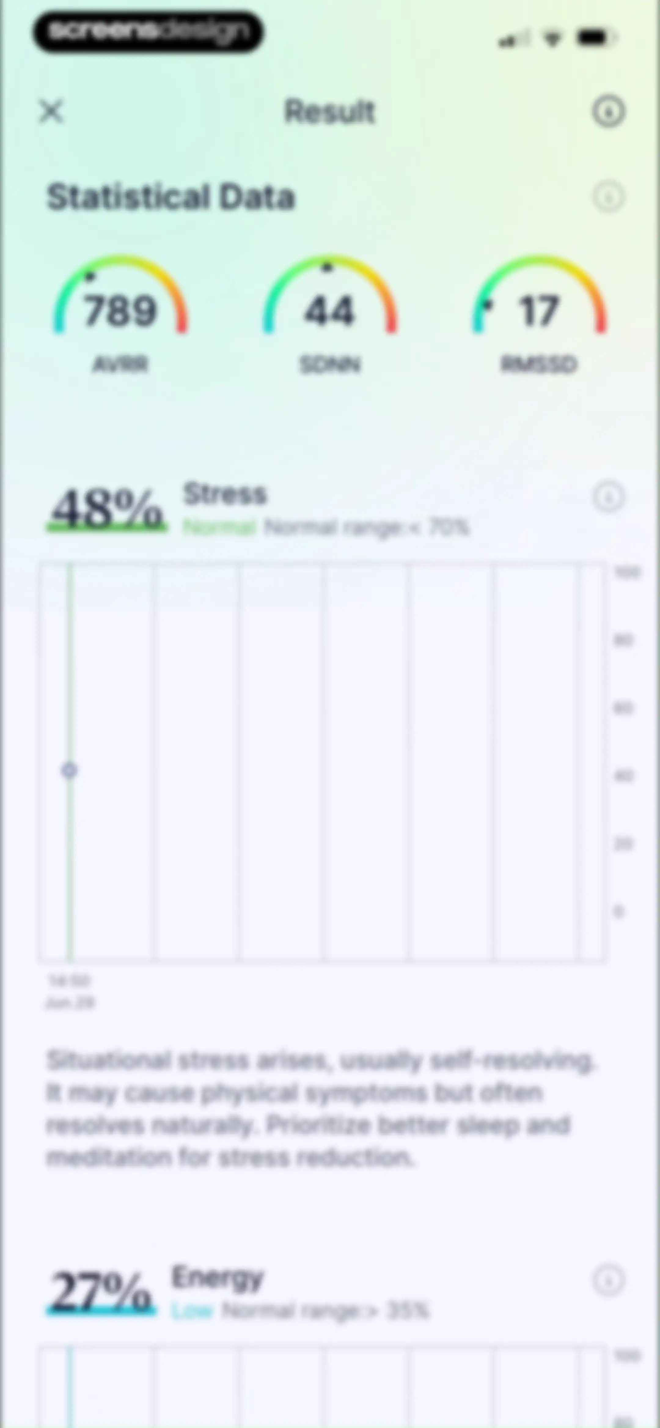 Harmoni - Health & Sleep screen 19