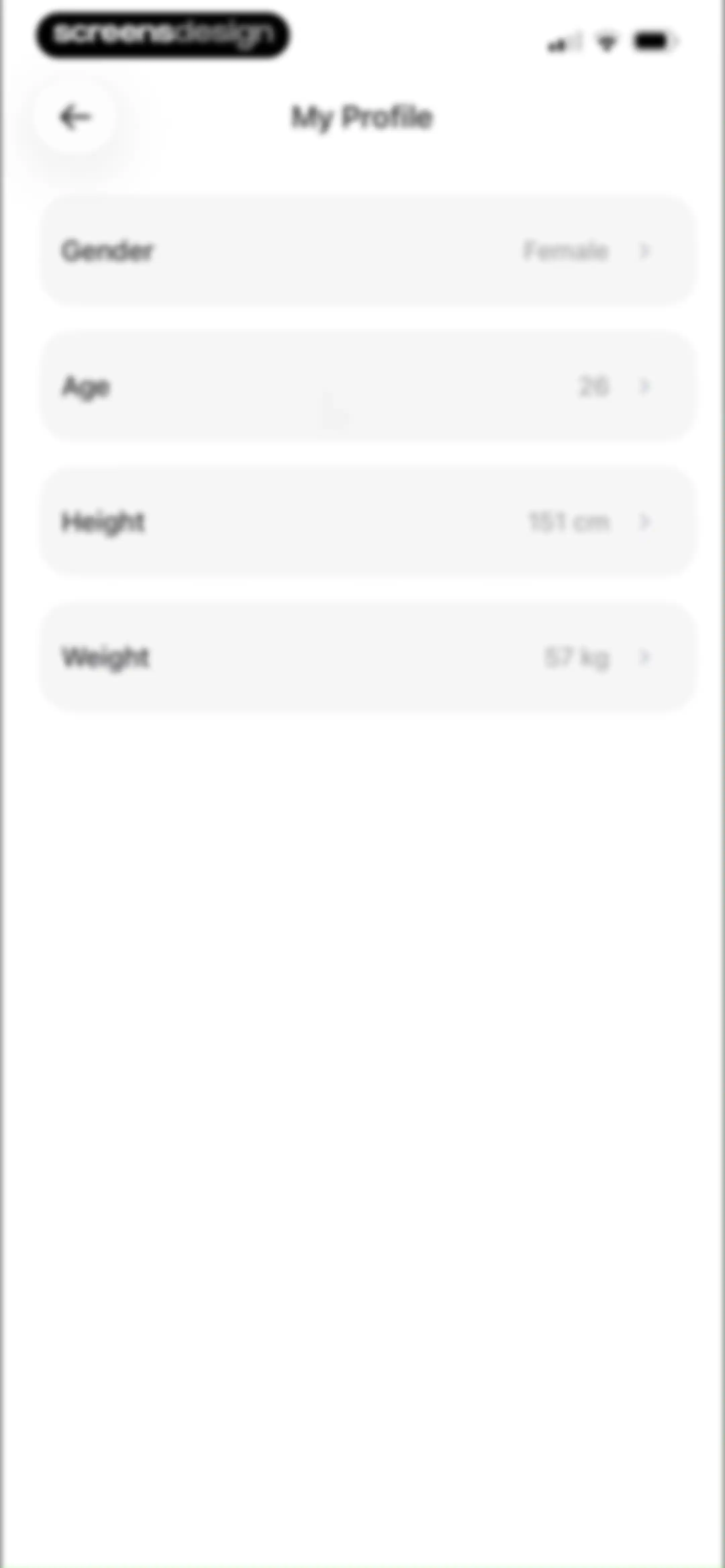 Health Tracker- HeartRate & BP screen 76