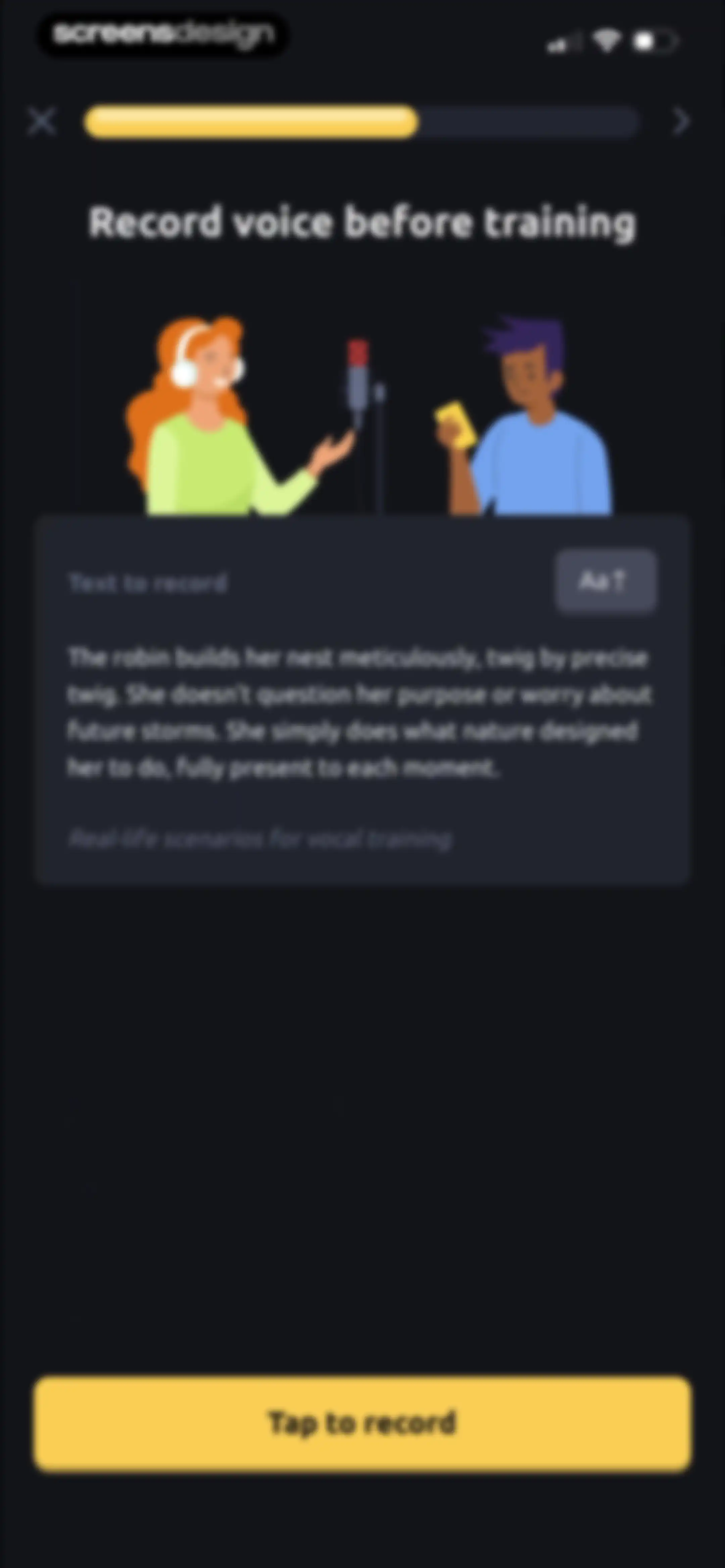 Vocal Image: AI Speaking Coach screen 126