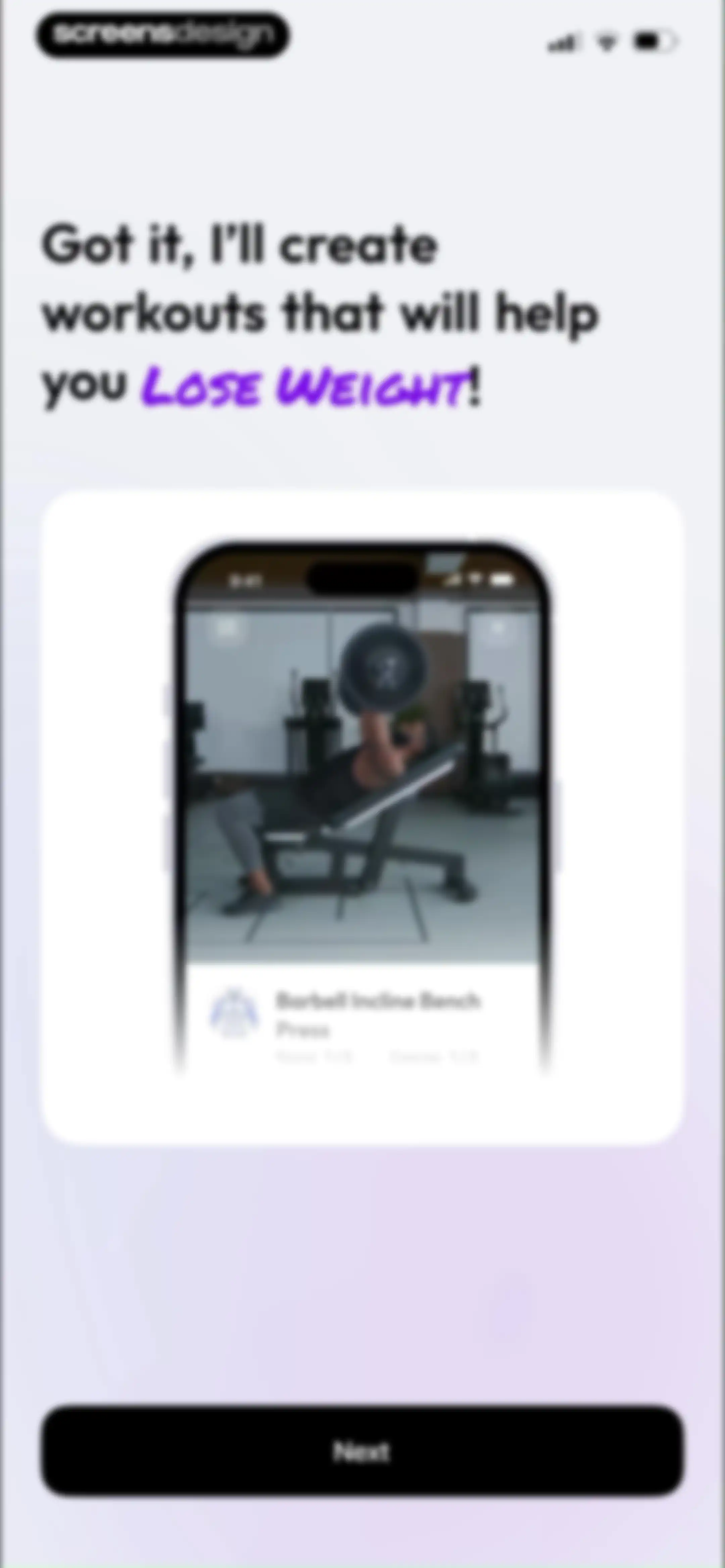 Zing AI: Home & Gym Workouts screen 18