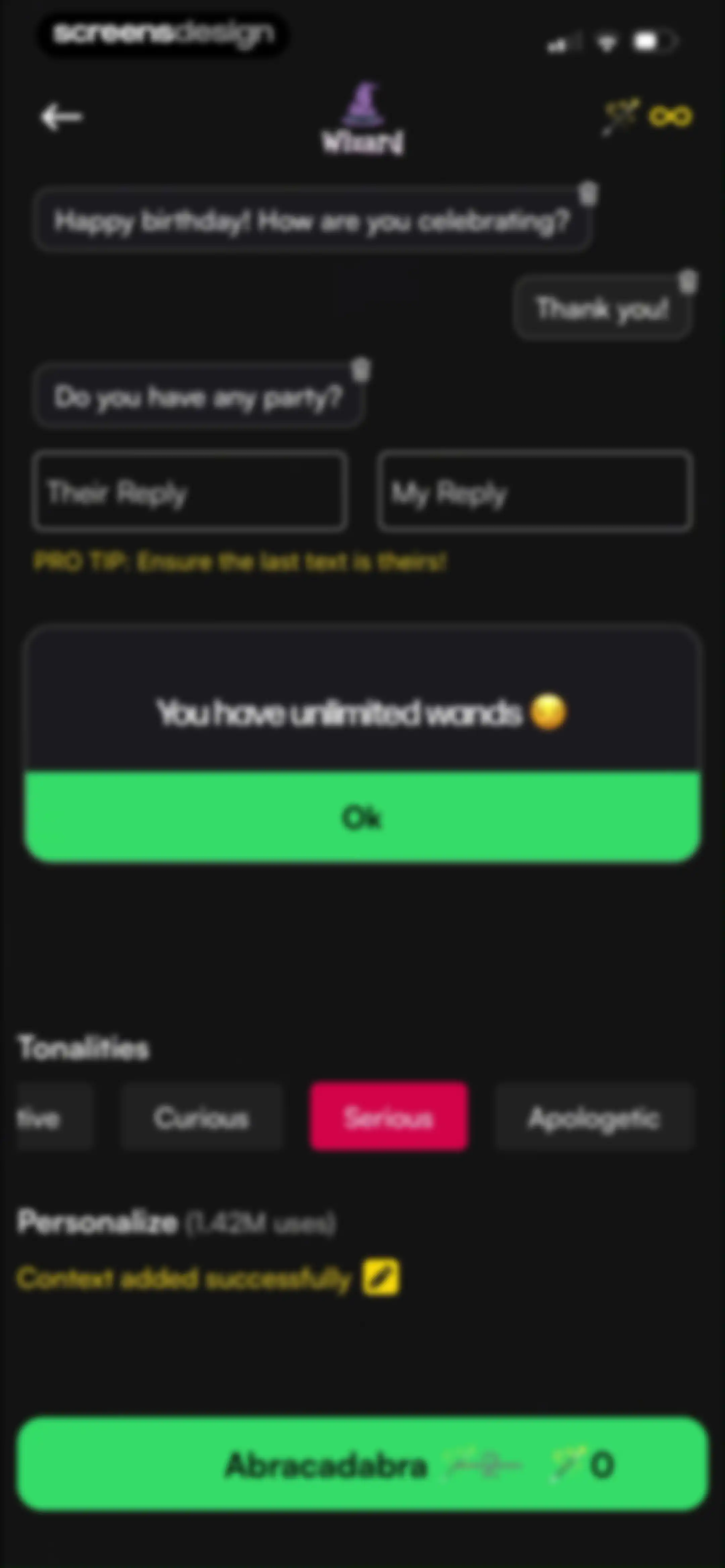 Social Wizard - up ur game screen 27