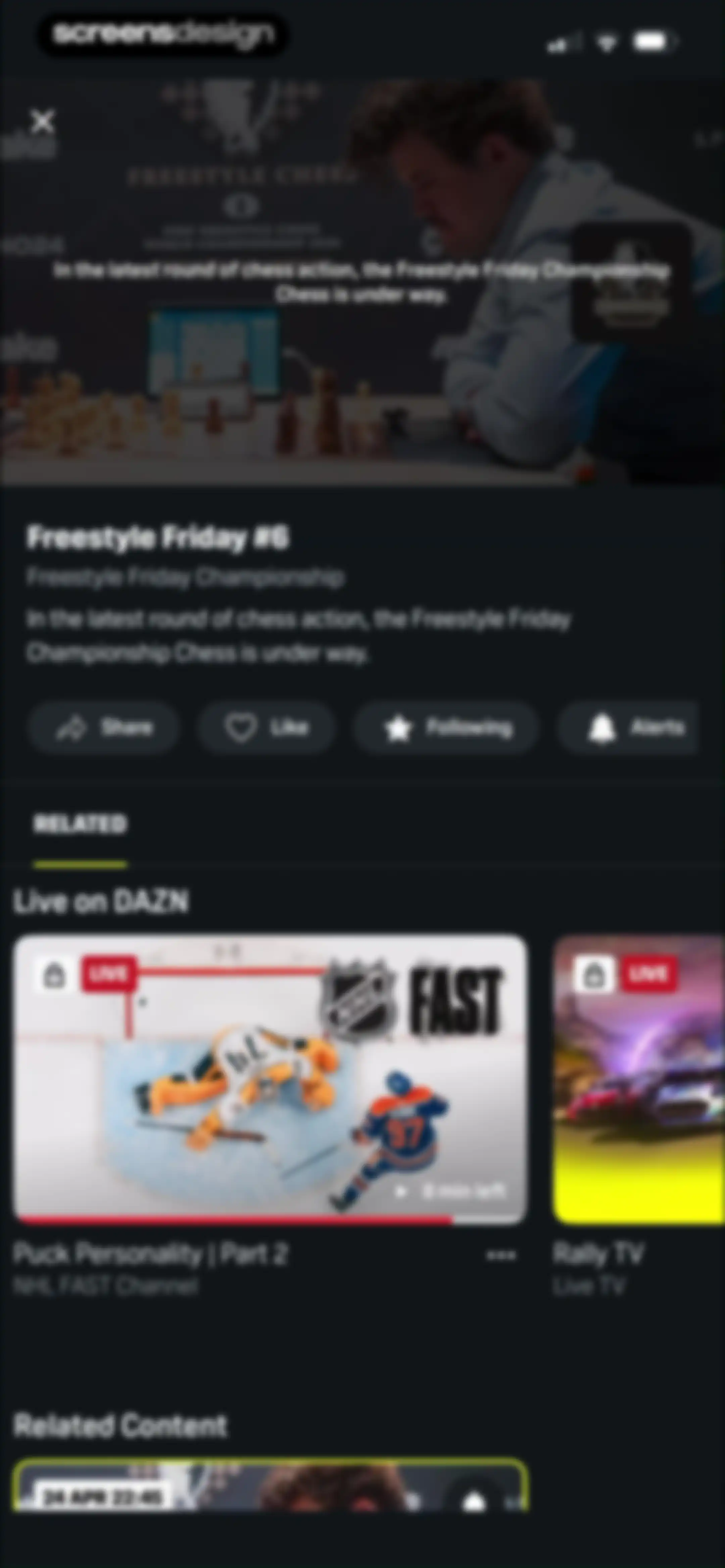 DAZN: Stream Live Sports screen 84