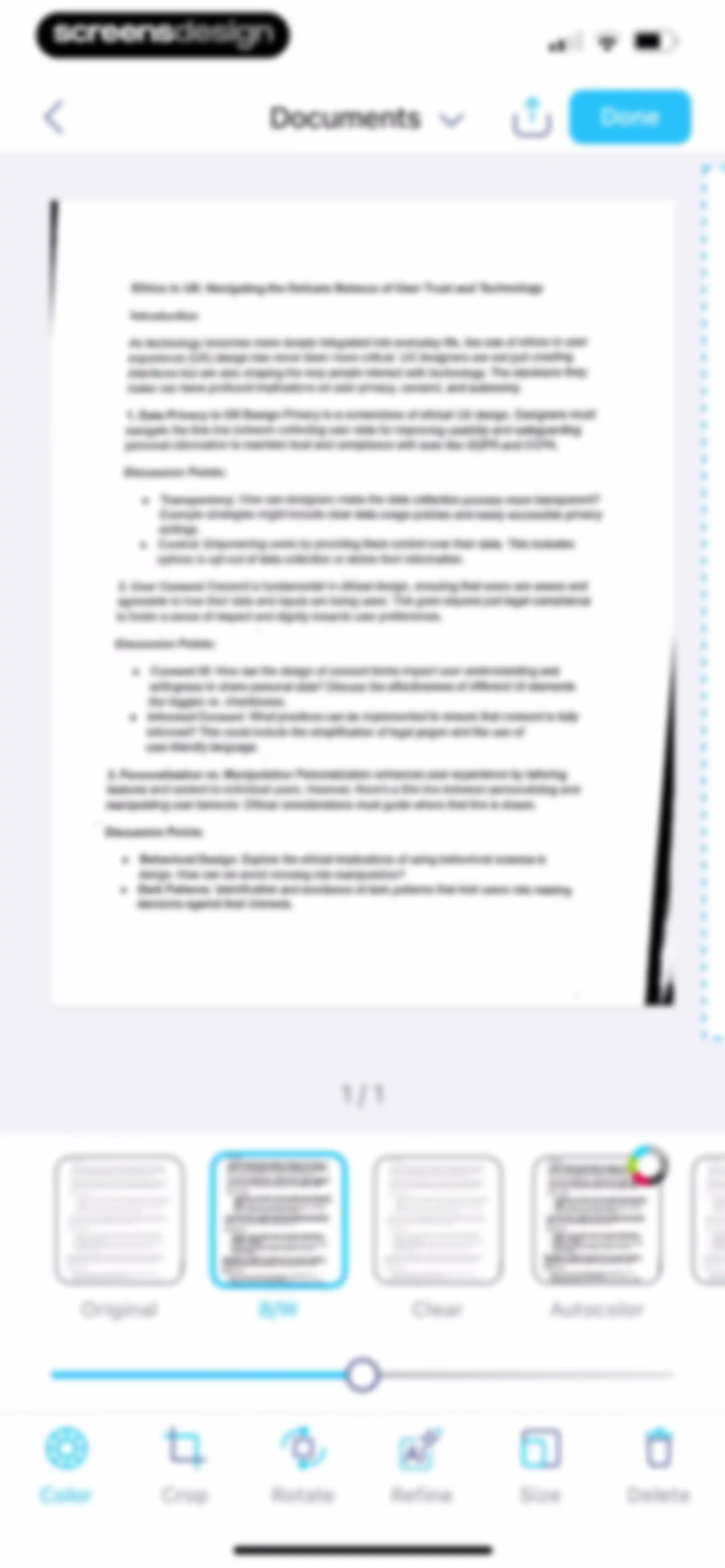 iScanner: PDF Document Scanner screen 38