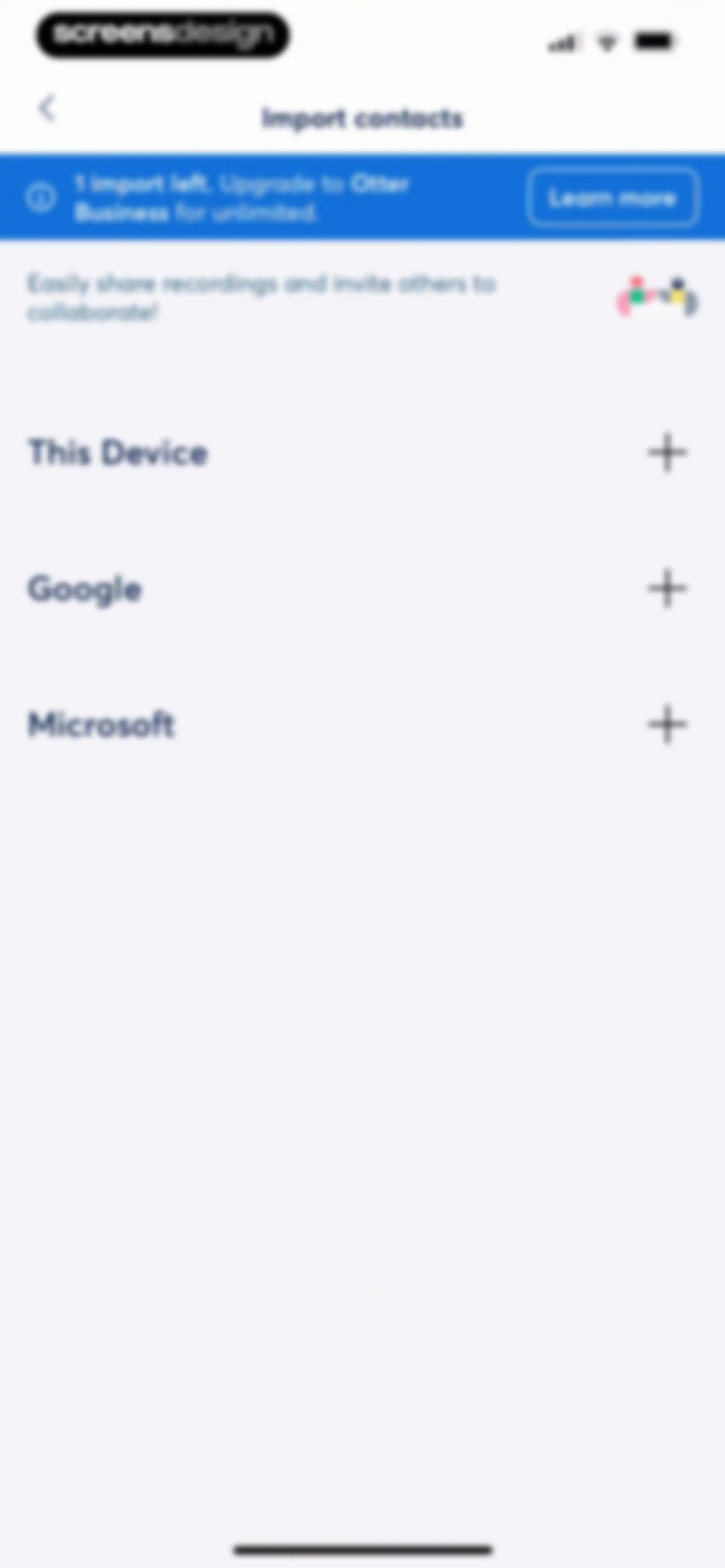 Otter Transcribe Voice Notes screen 140