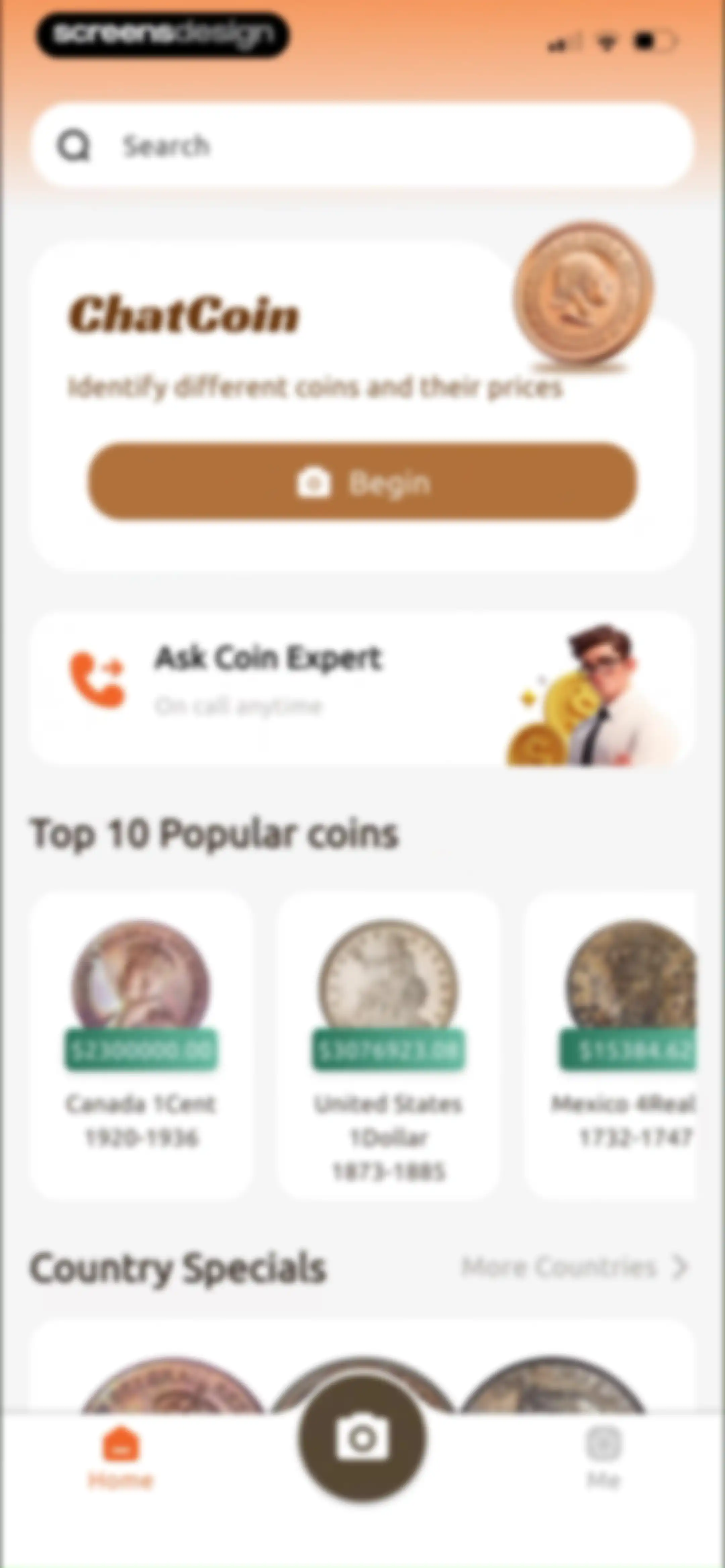 ChatCoin: Coin Identifier screen 10