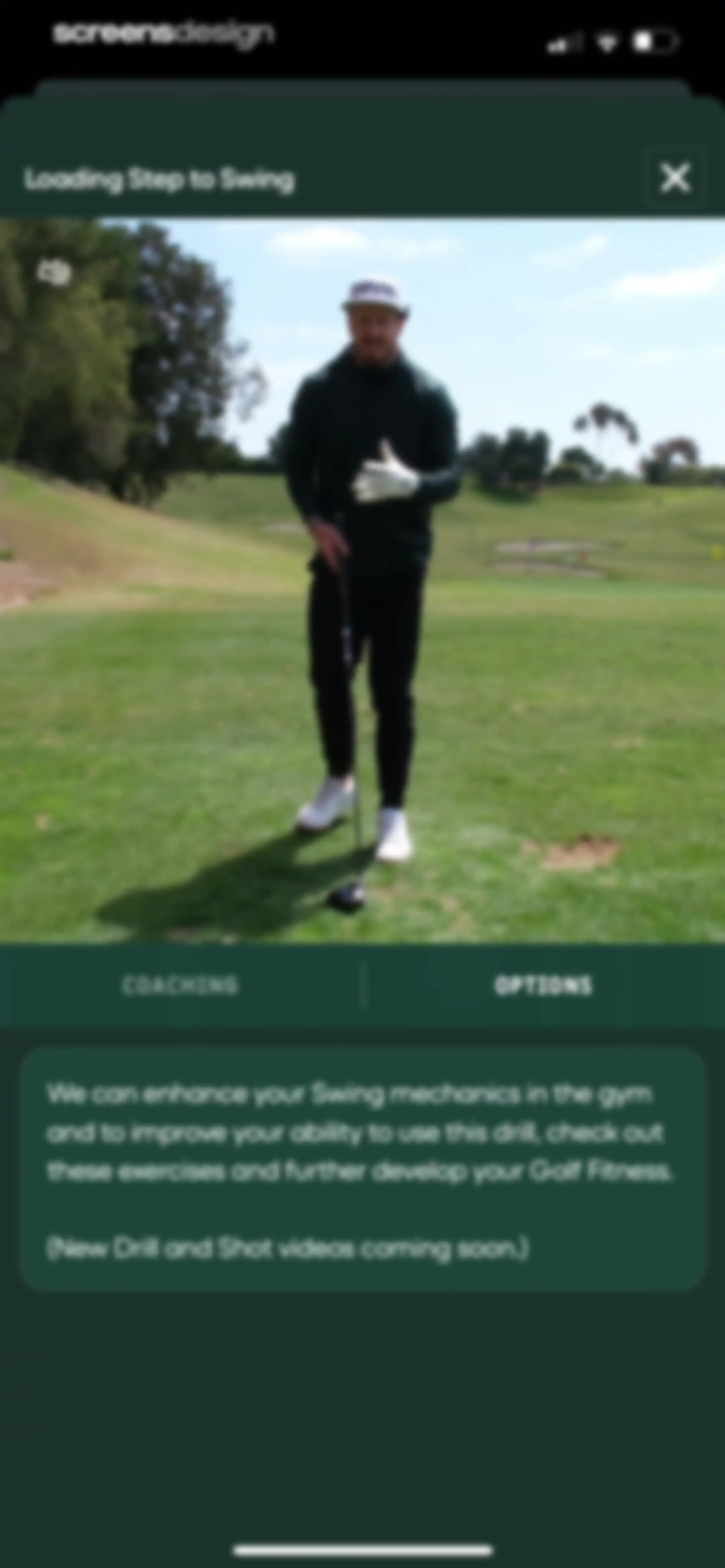 DRVN - Golf & Gym Workouts screen 102