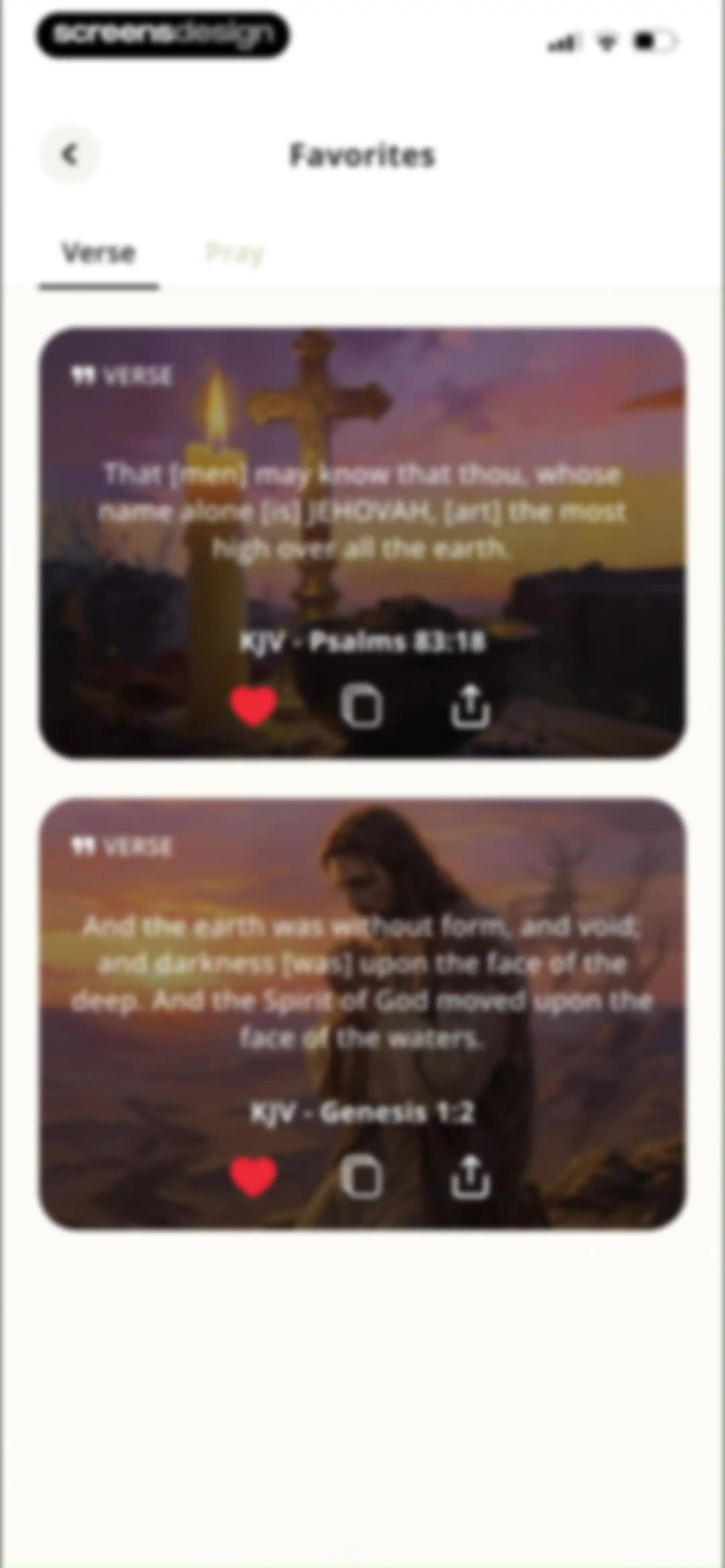 Bible Path: Prayers & Widgets screen 115