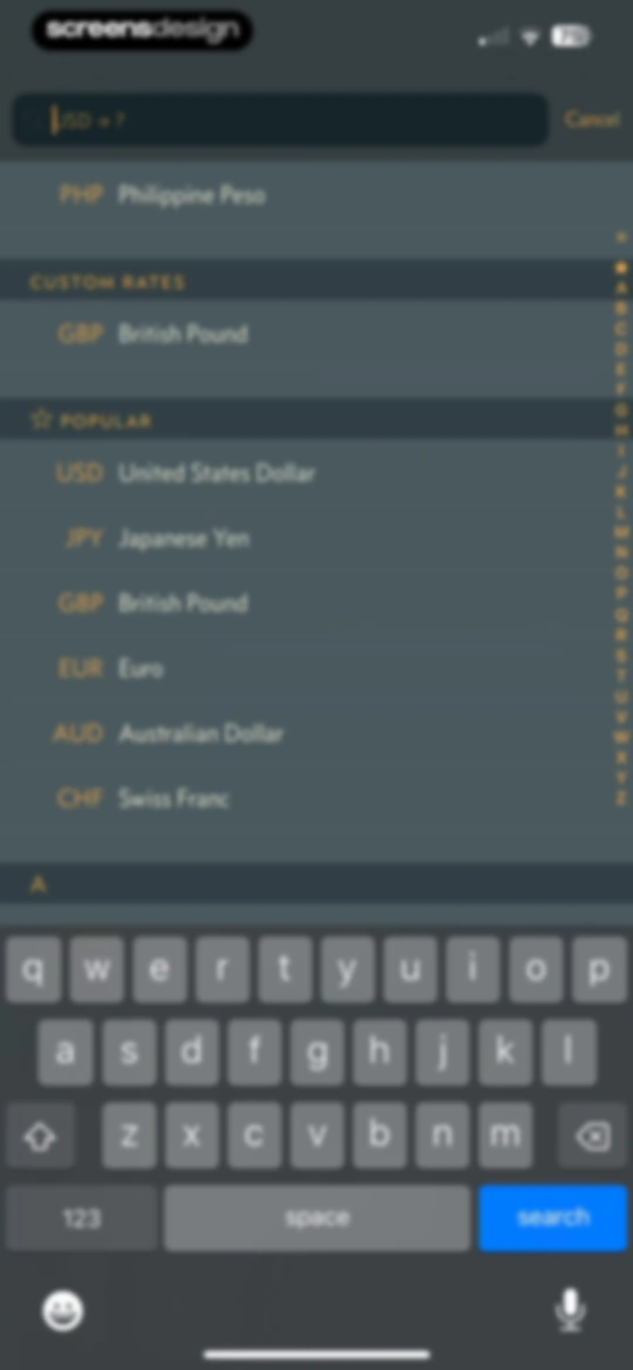 Elk Currency Converter screen 22