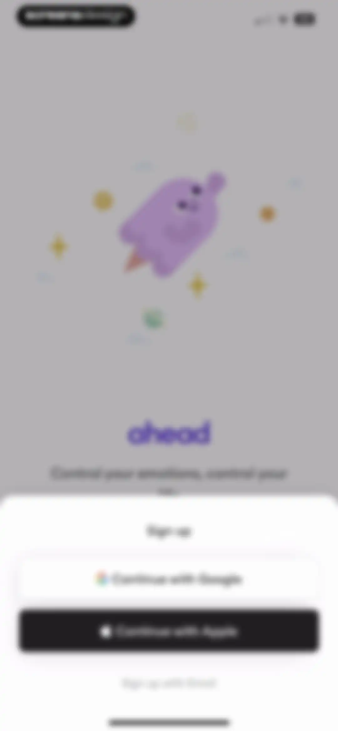 Ahead: Emotional Companion screen 5