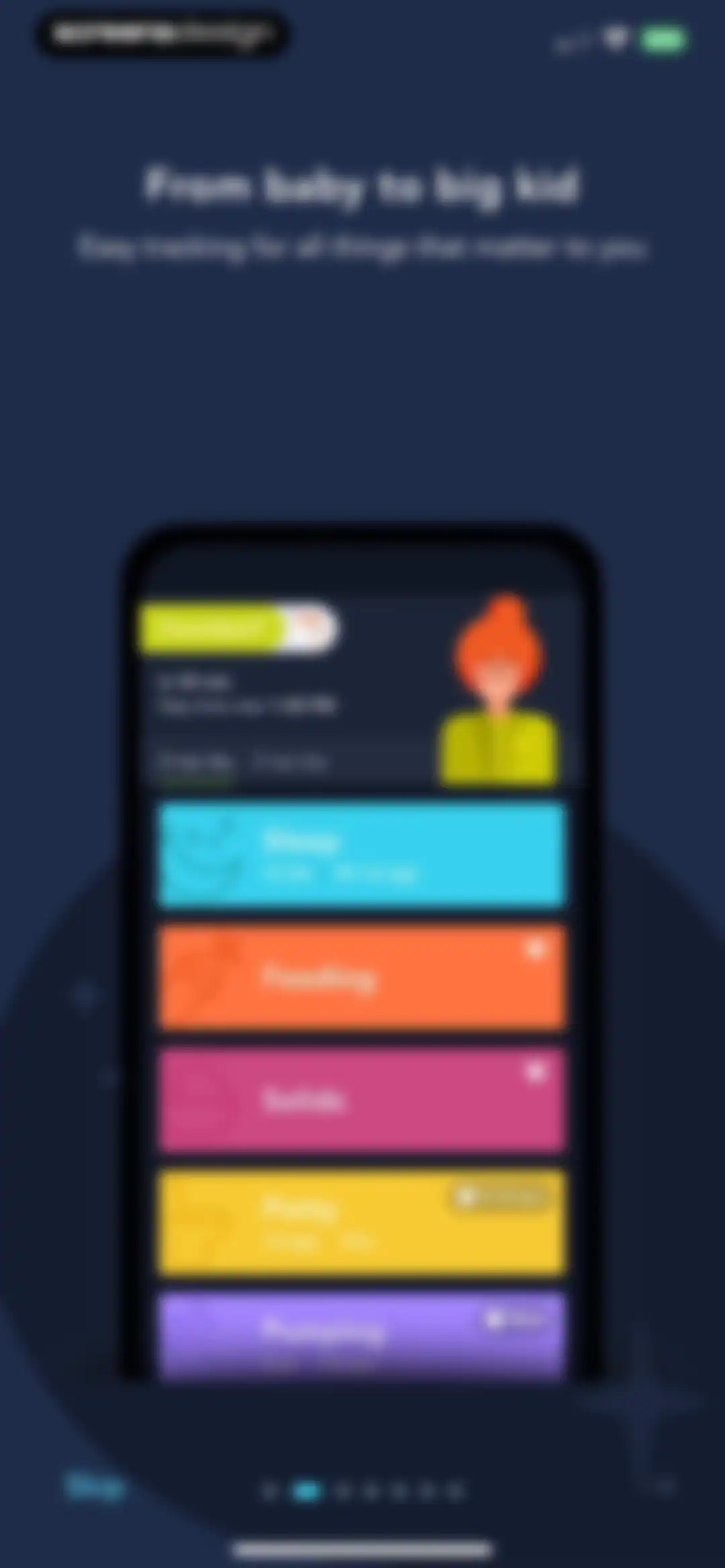 Huckleberry: Baby Tracker screen 3