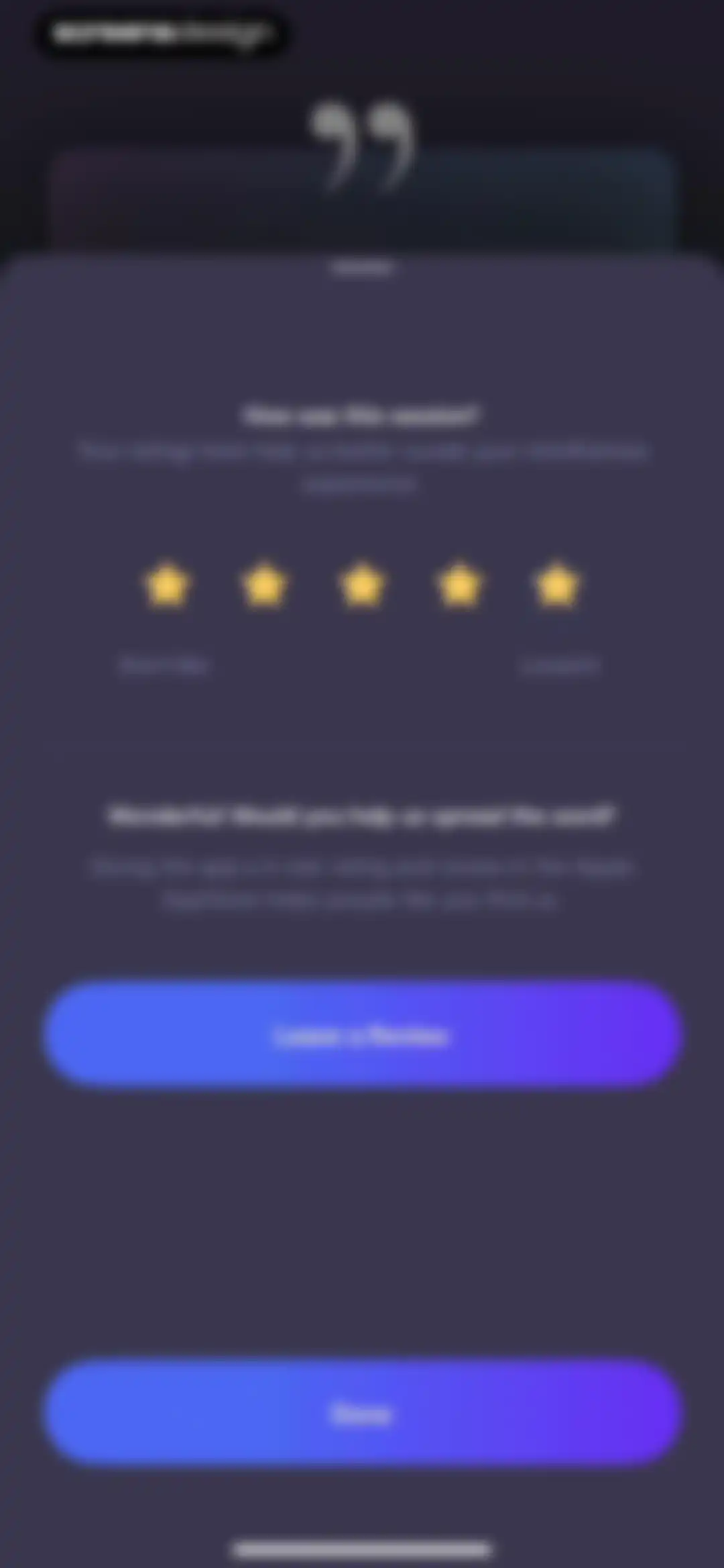 Mindfulness.com Meditation App screen 44