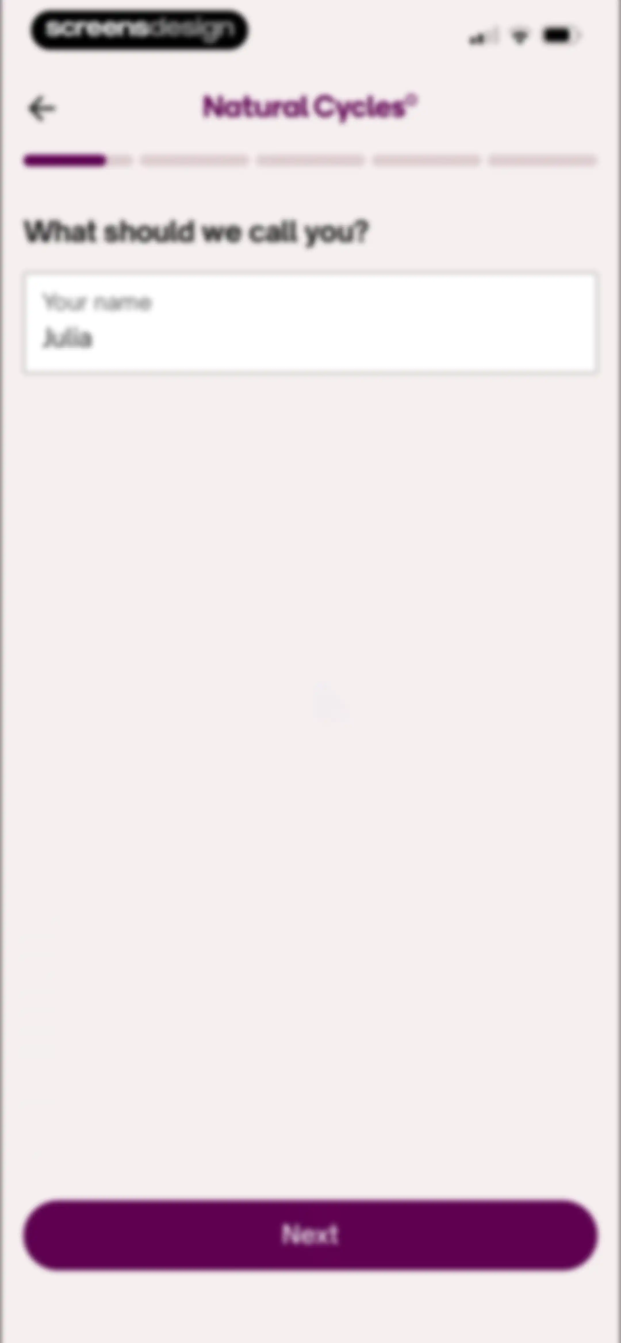 Natural Cycles Fertility App screen 6