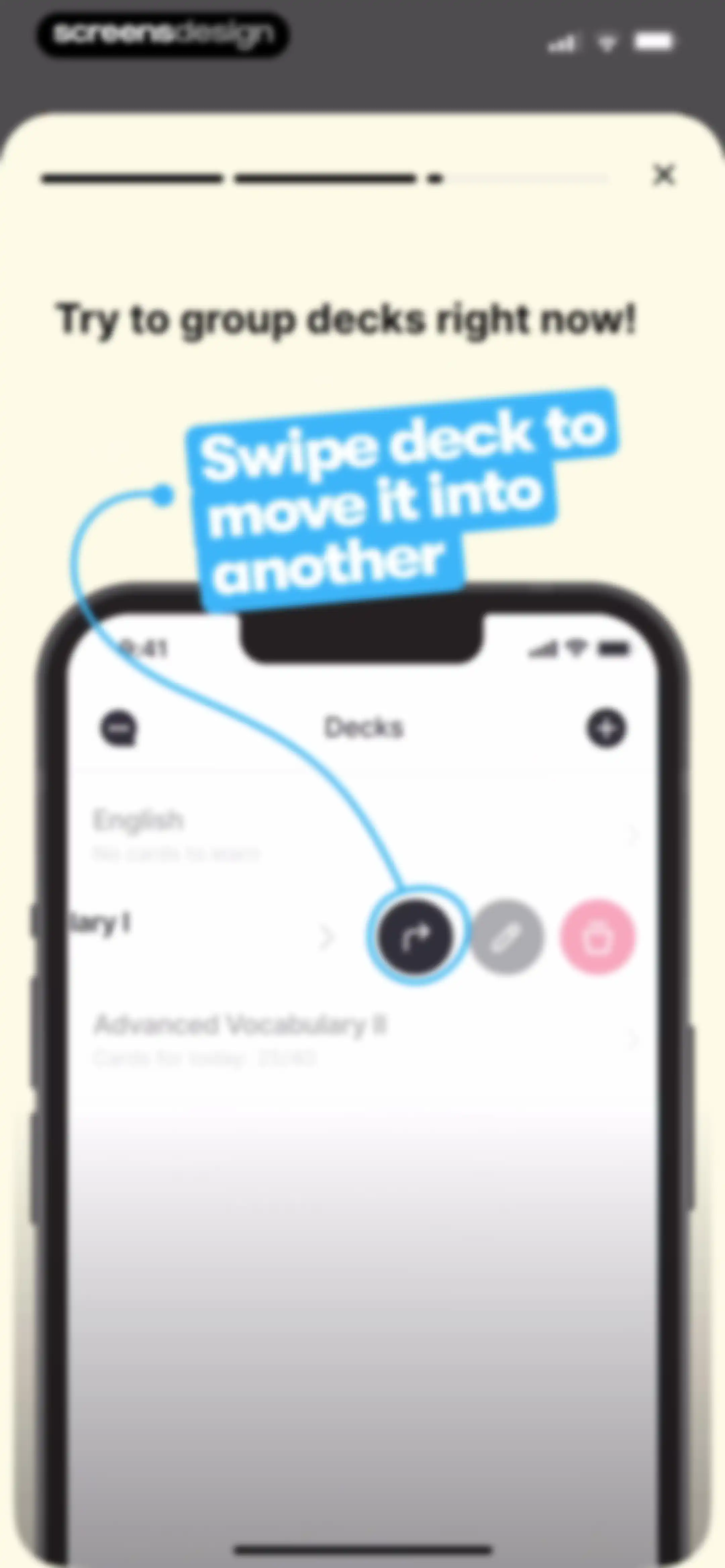 Noji - Flashcards study app screen 113