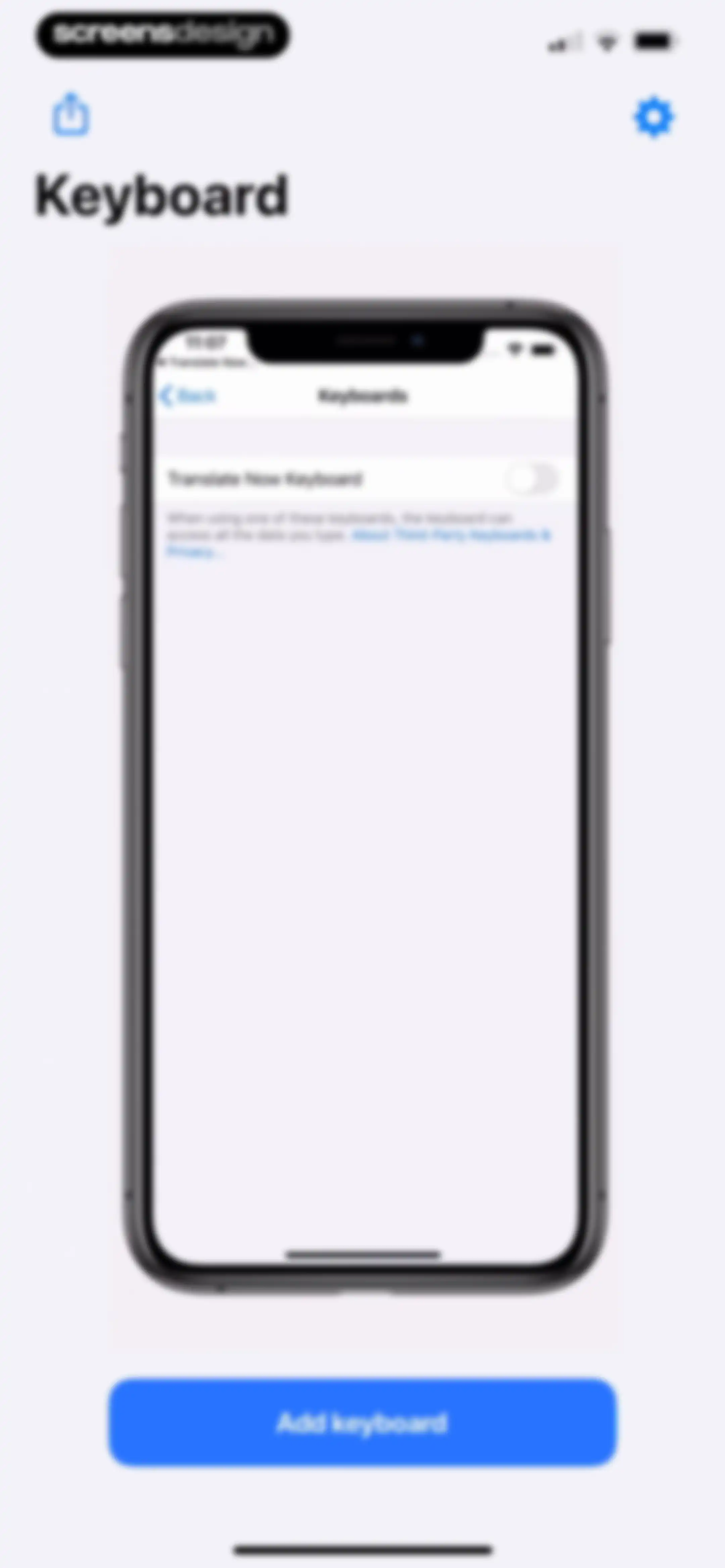 Translator Keyboard - Language screen 9