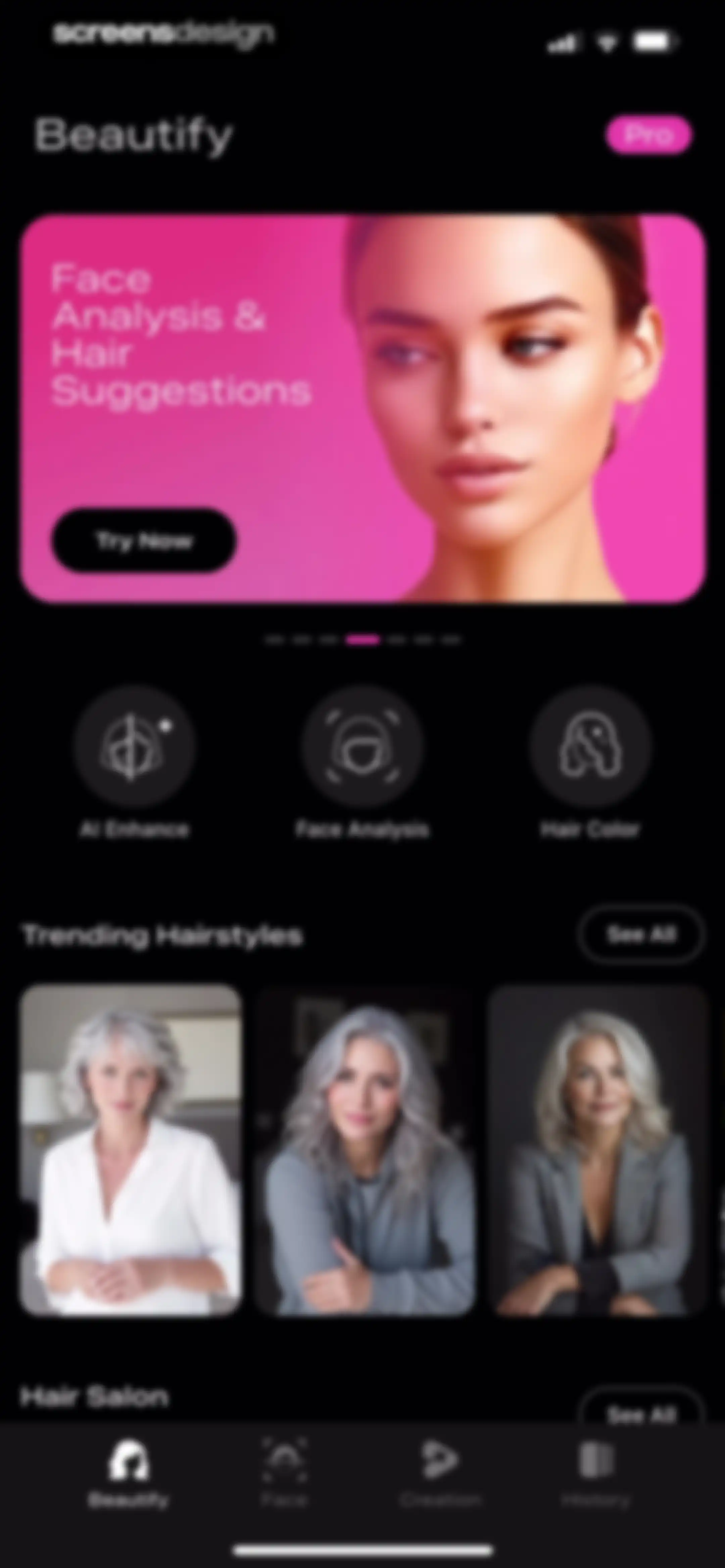 Beautify - Hairstyle Try On screen 25