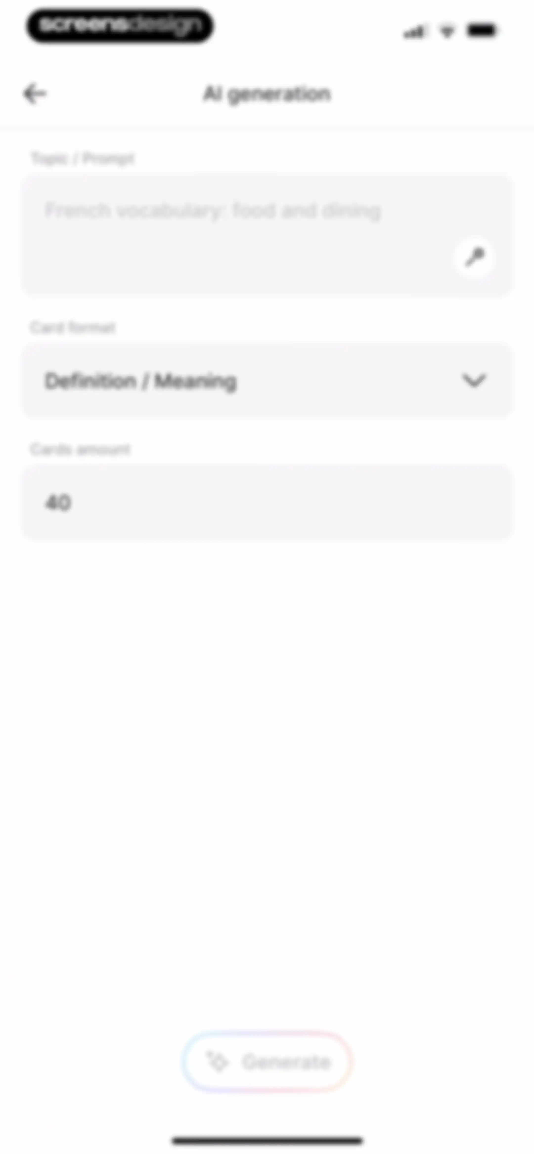Noji - Flashcards study app screen 74