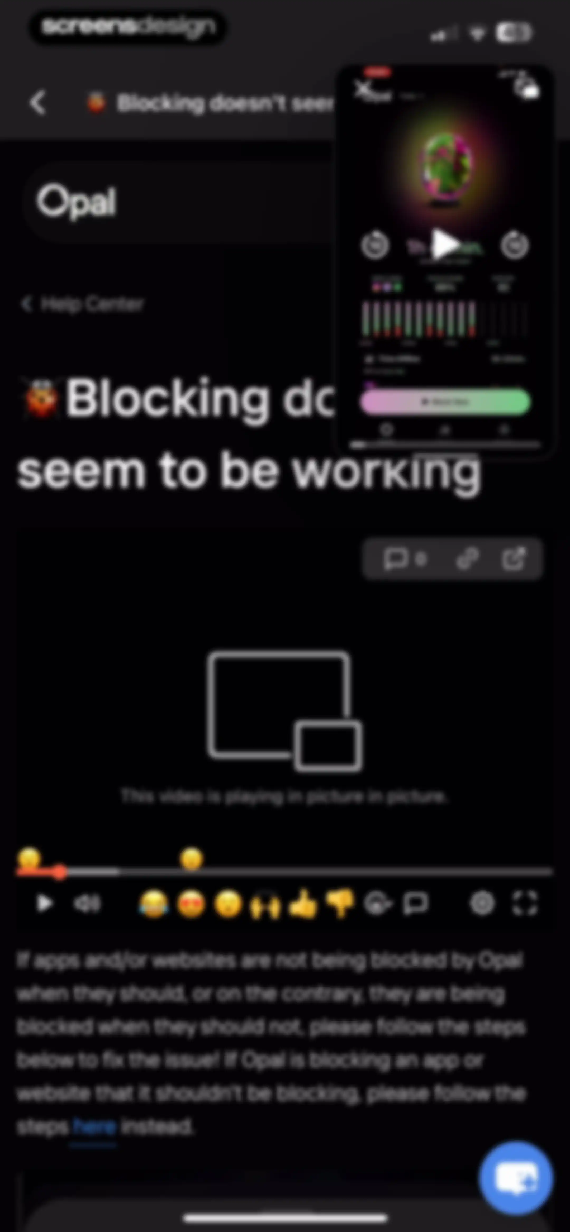 Opal: Screen Time Control screen 95