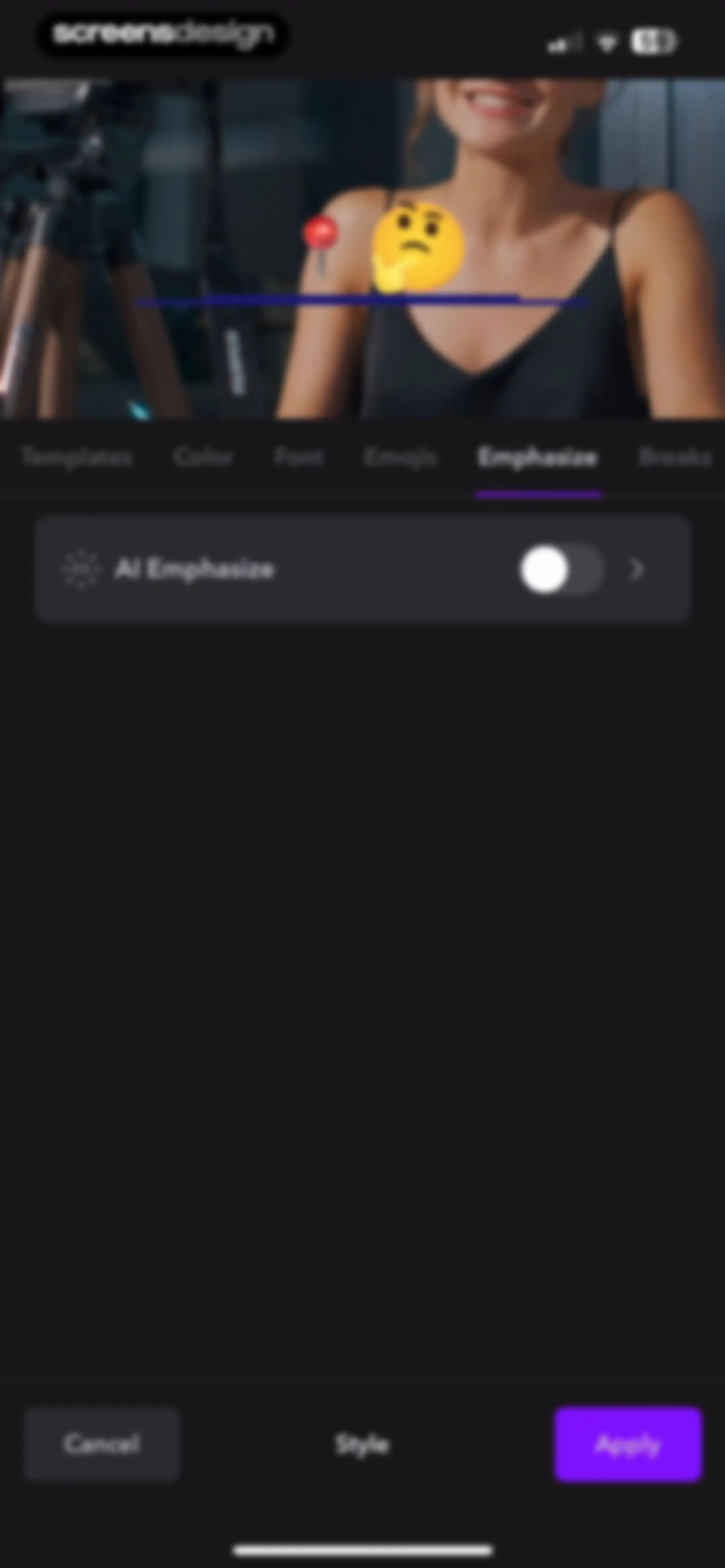 Captions: AI Edits Your Video screen 43