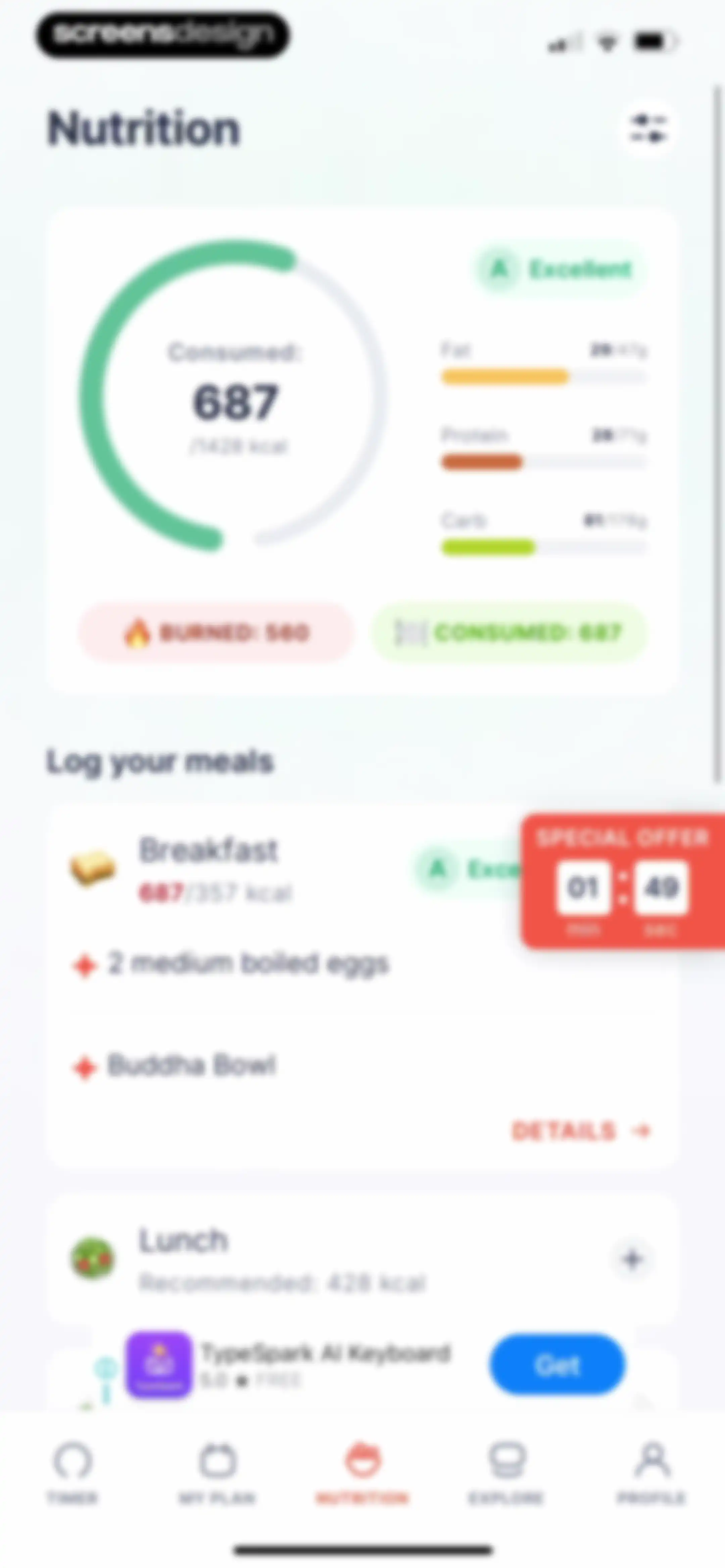 Kompanion: Weight Loss Plan screen 188
