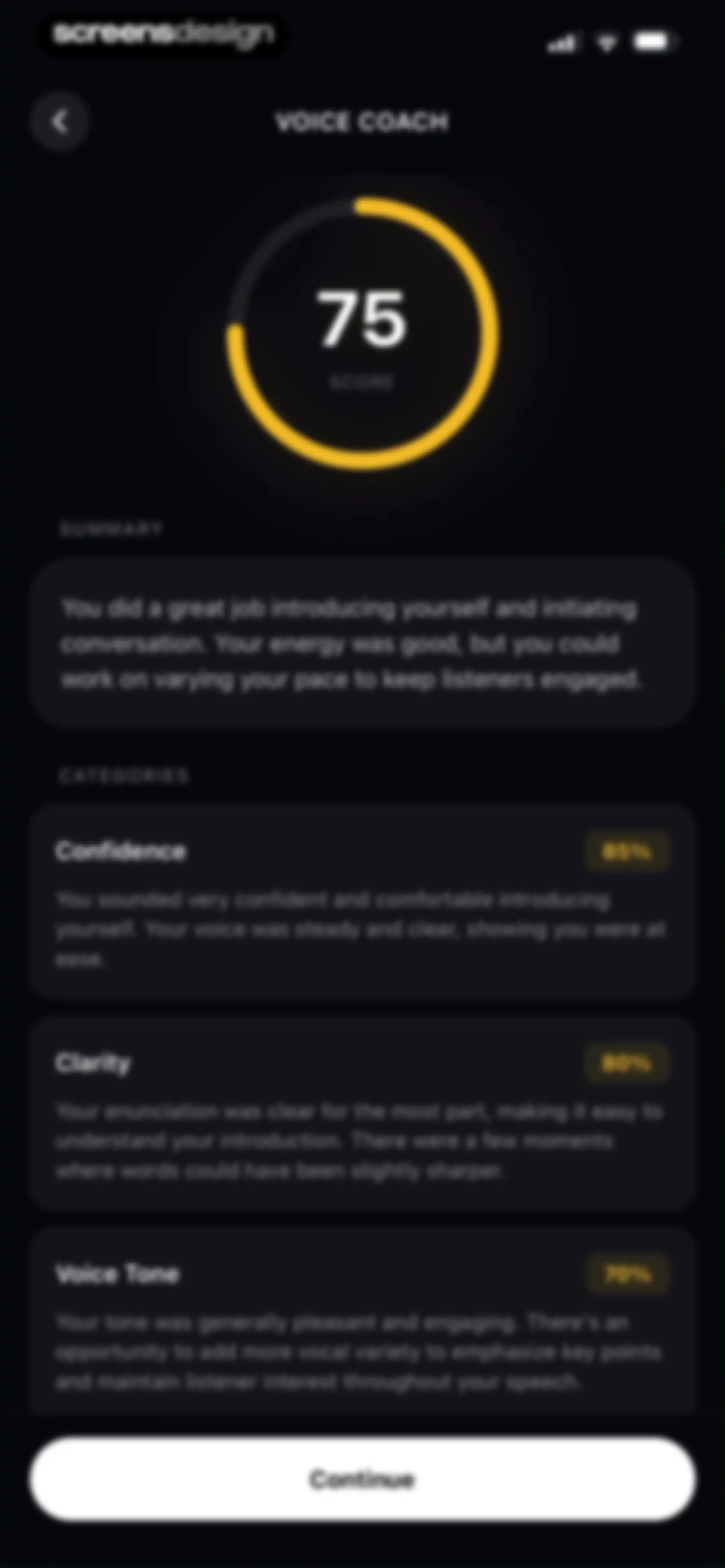 Critique AI: Habit Tracker screen 106