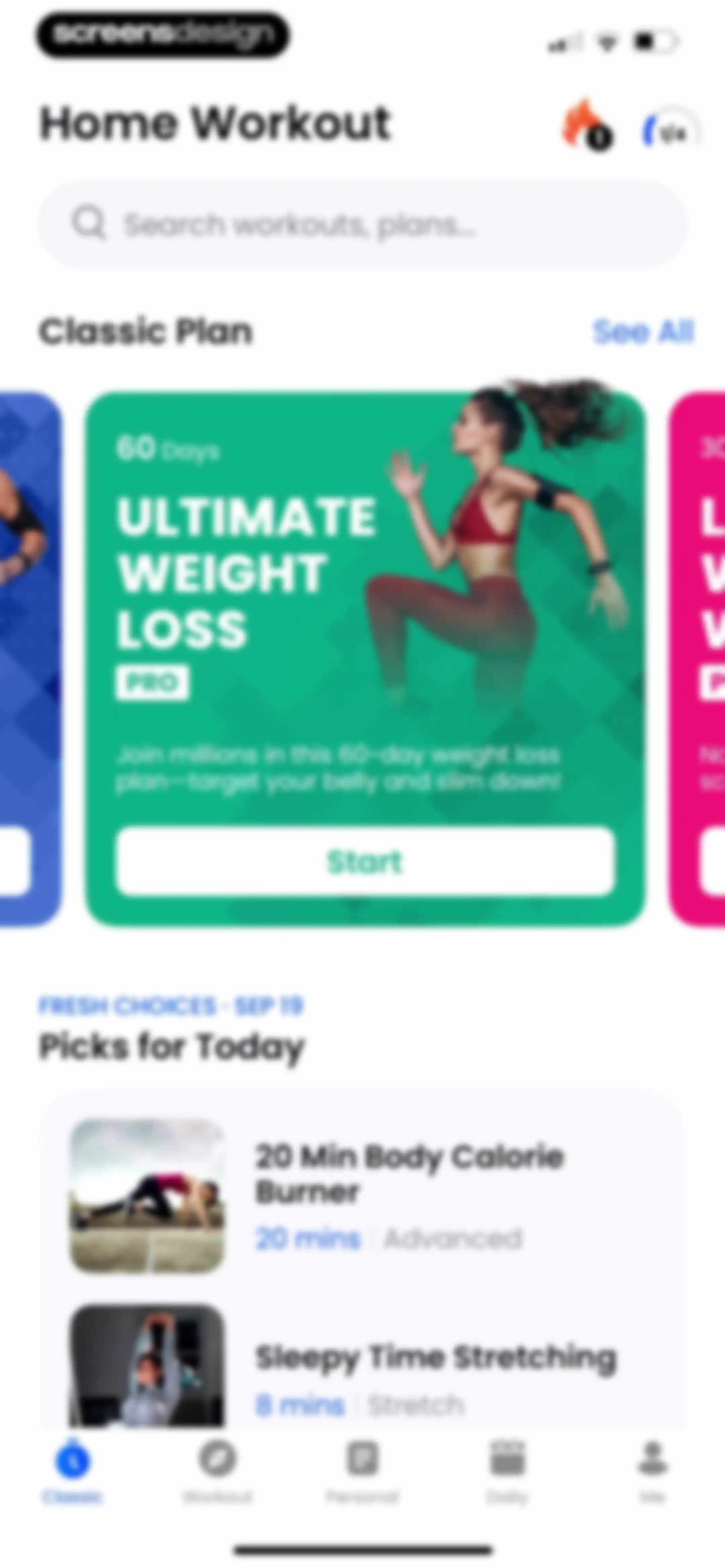 Home Workout - No Equipments screen 170