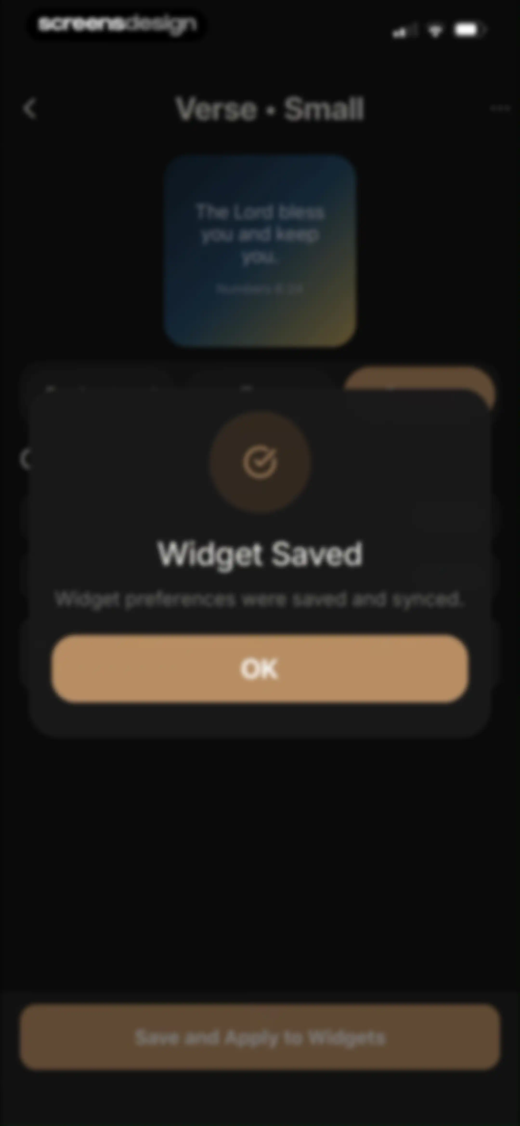 Holy Bible Widget: Daily Verse screen 73