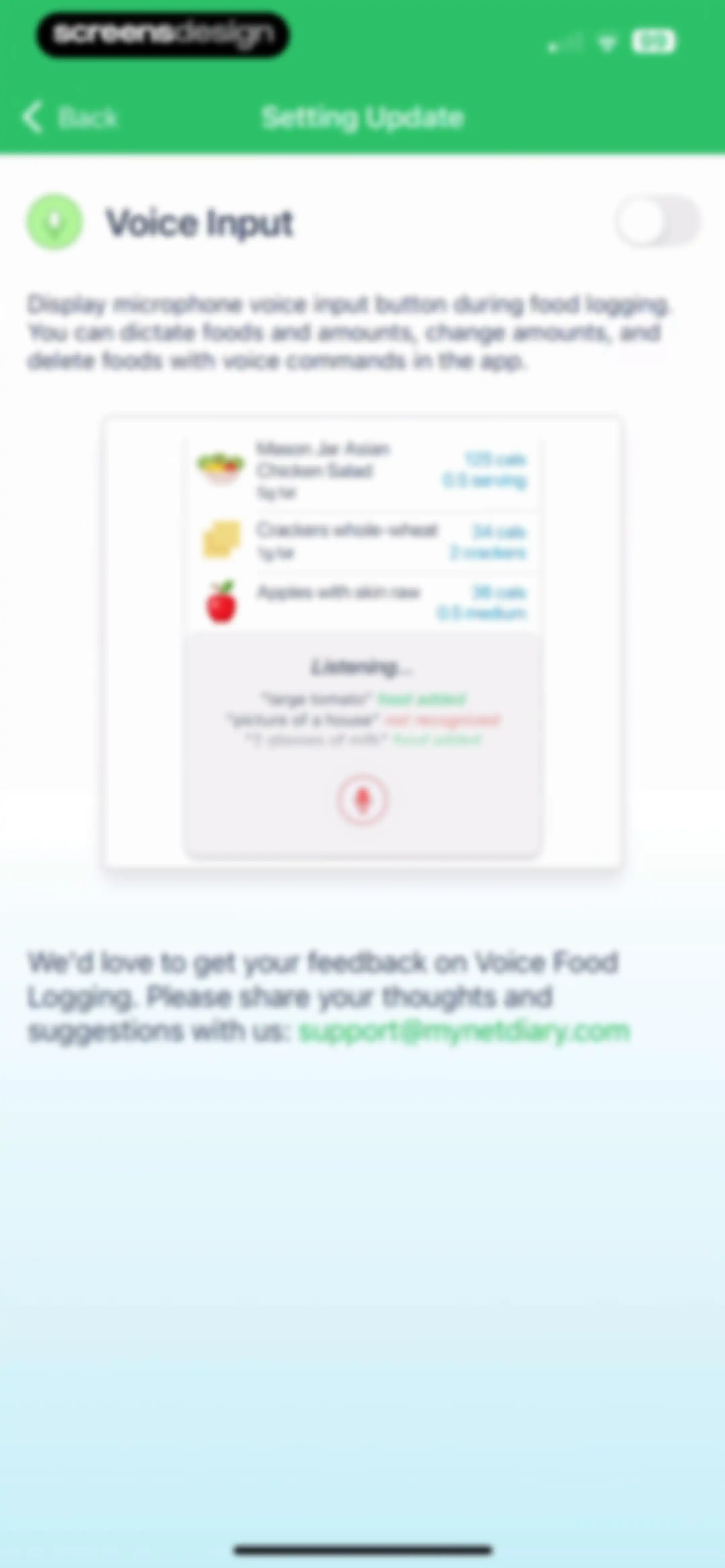 Calorie Counter - MyNetDiary screen 287